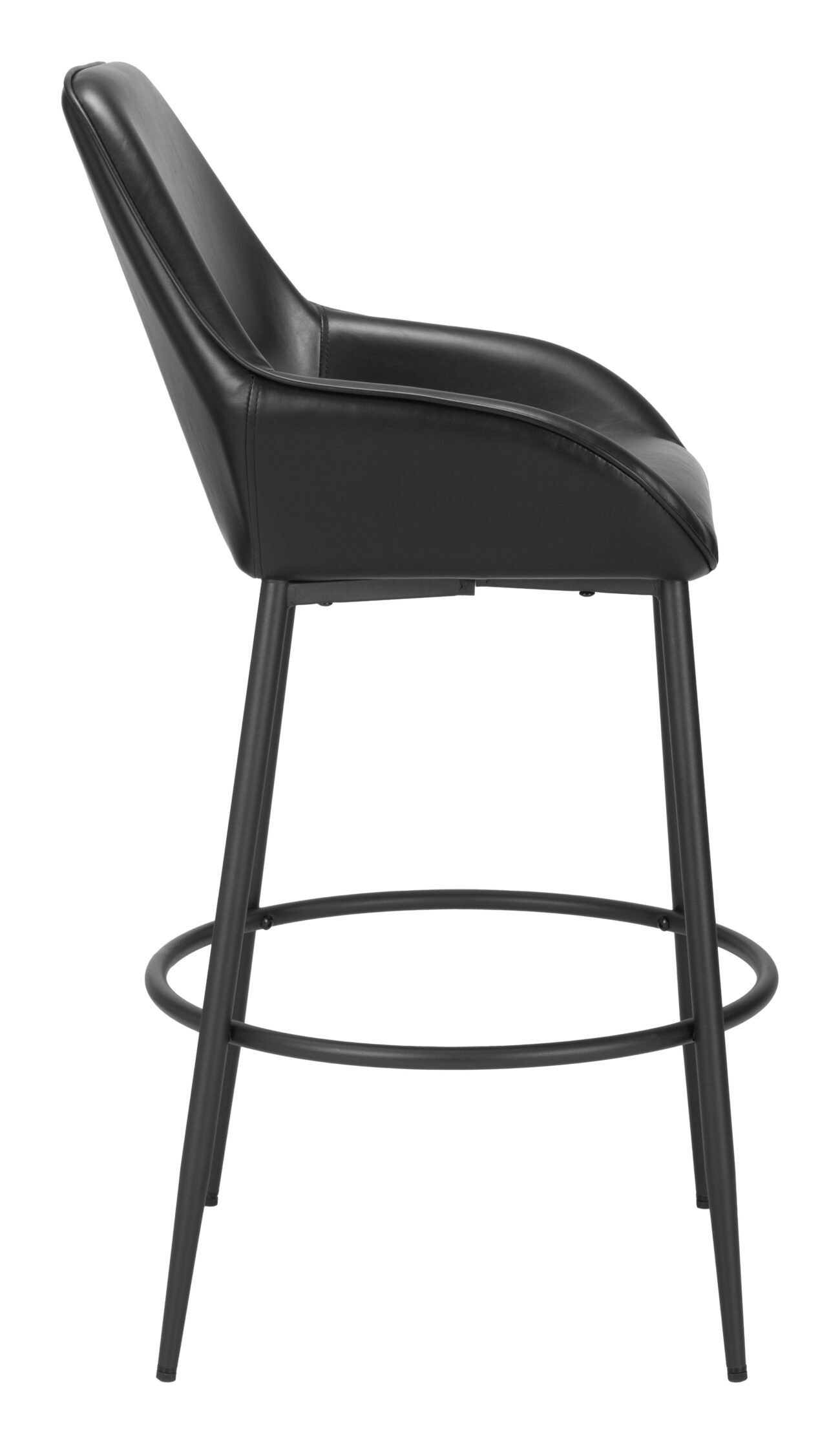 Vila Barstool (Set of 2) Black - Image 2