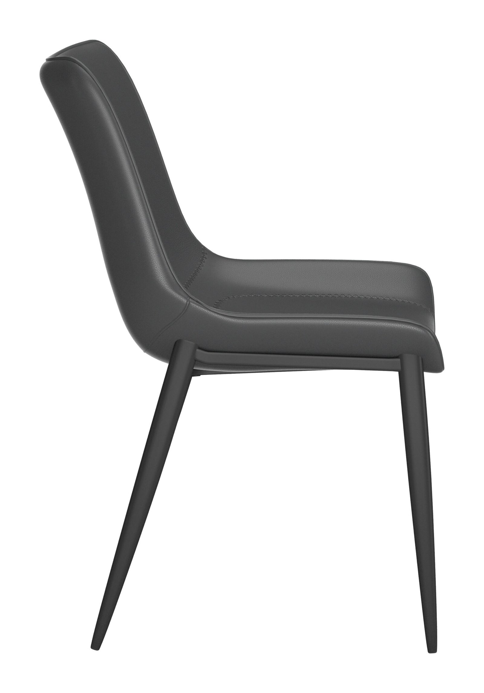 Magnus Dining Chair (Set of 2) Black - Image 5
