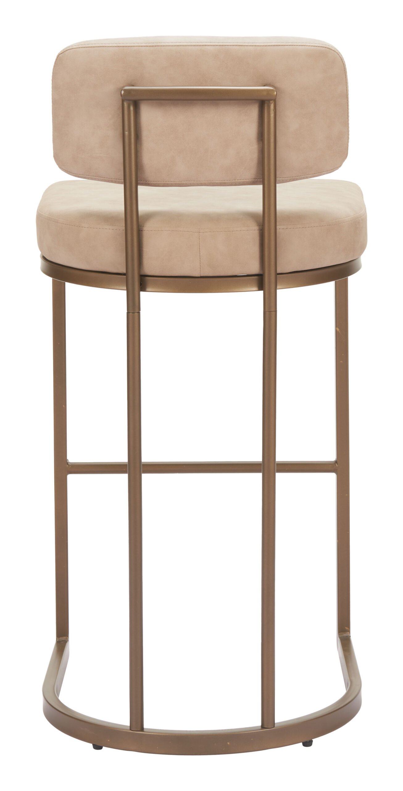 Velar Barstool (Set of 2) Beige - Image 4