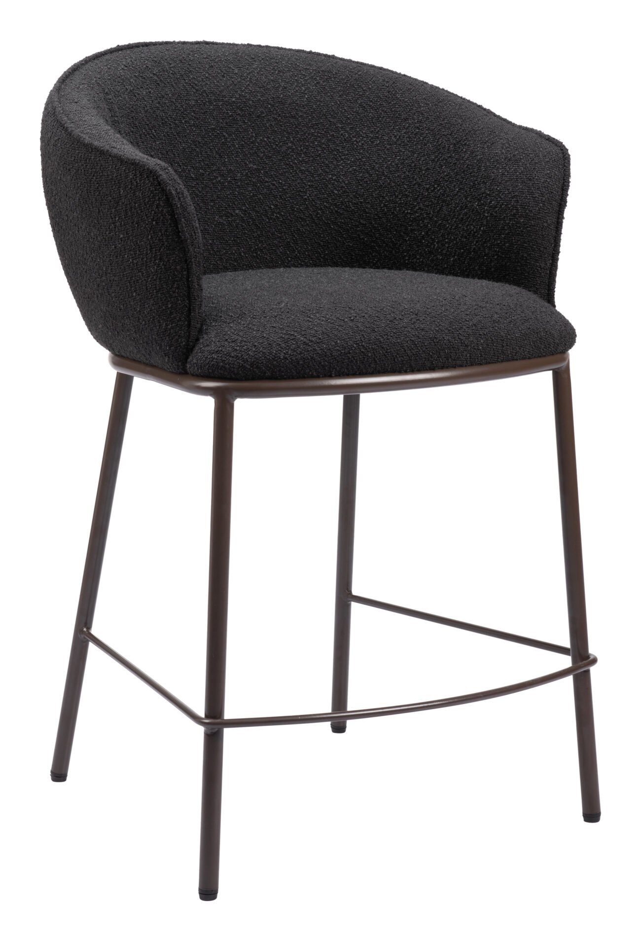 Essen Counter Stool Black & Bronze - Image 3