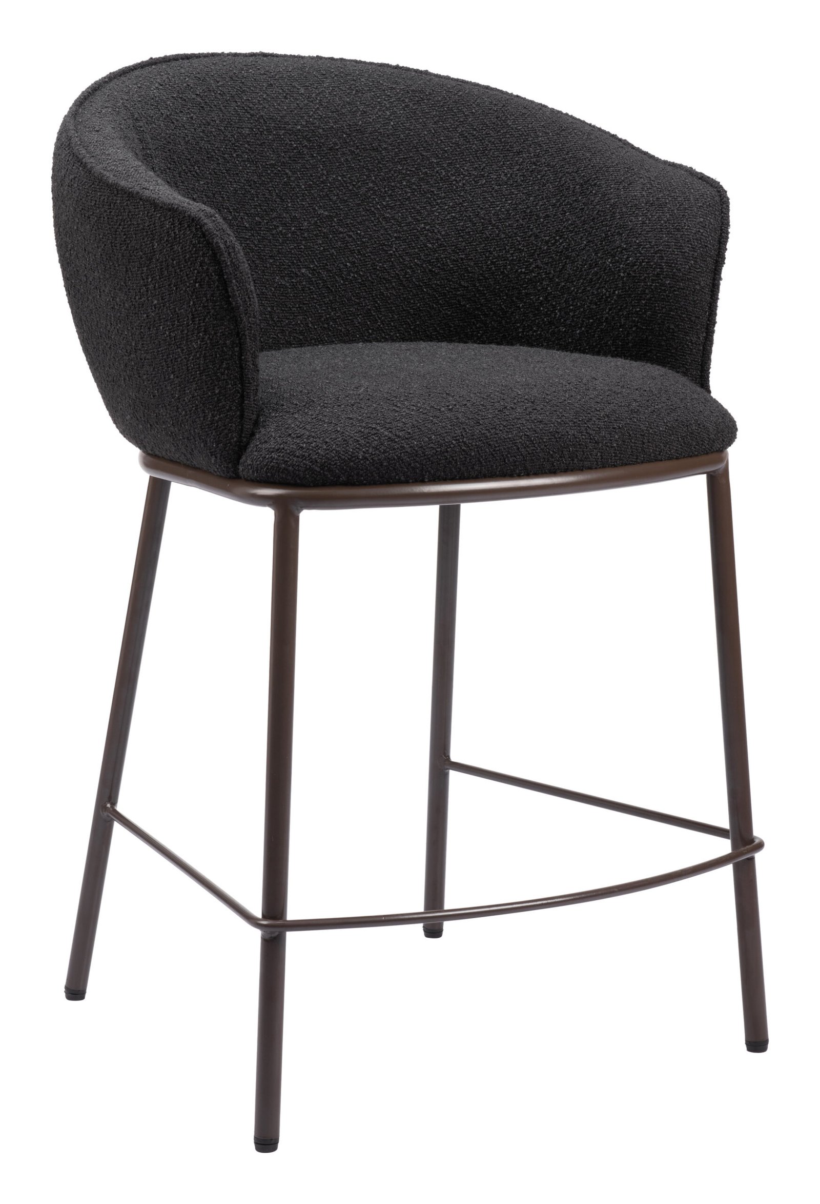 Essen Counter Stool Black & Bronze - Image 3
