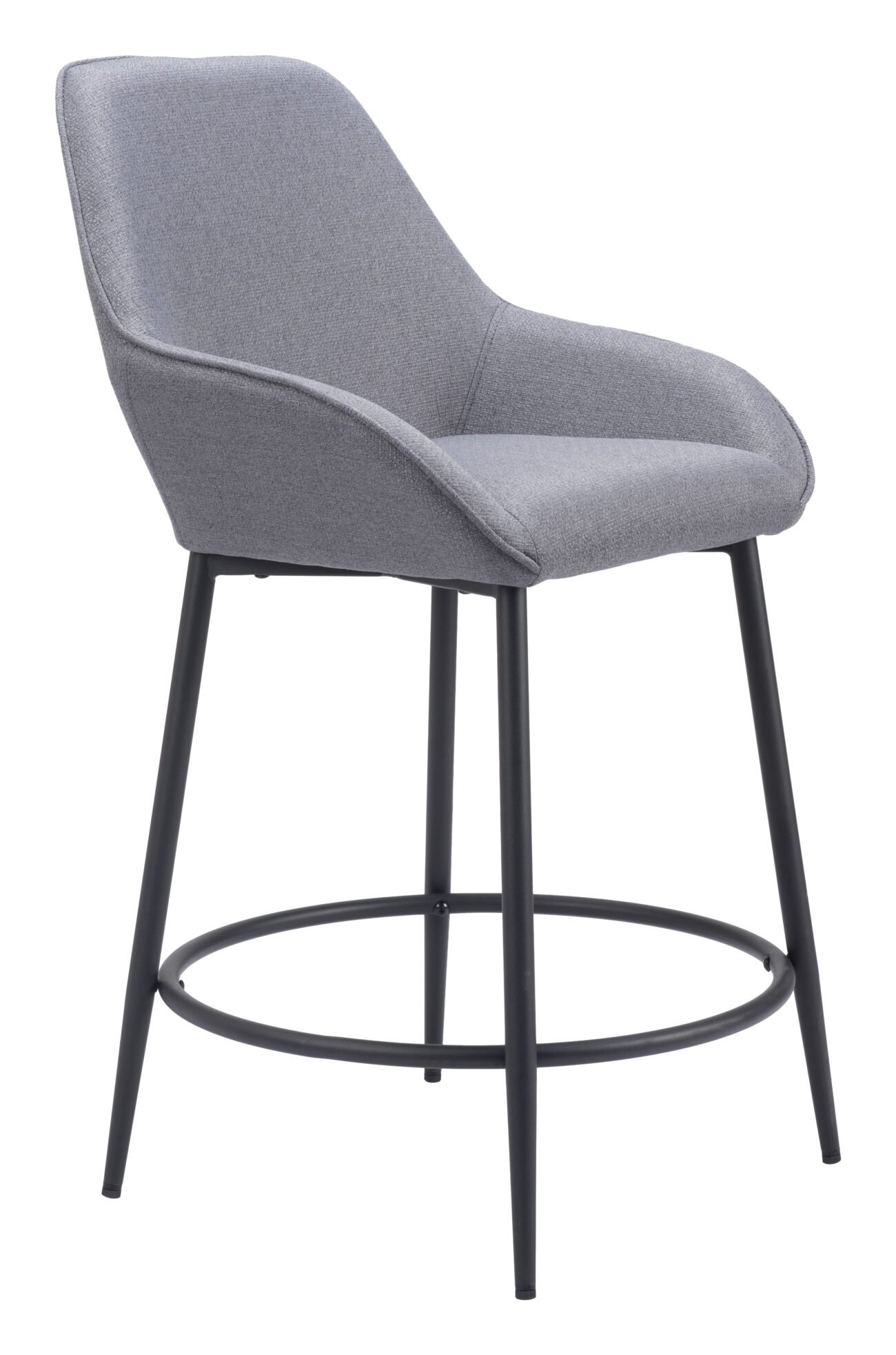 Vila Counter Stool (Set of 2) Gray - Image 6