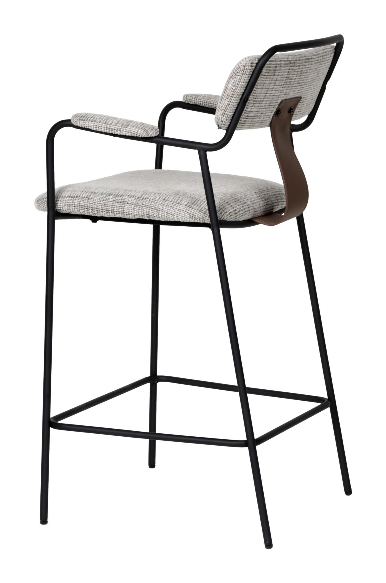 Couva Counter Stool (Set of 2) Gray Tweed - Image 5