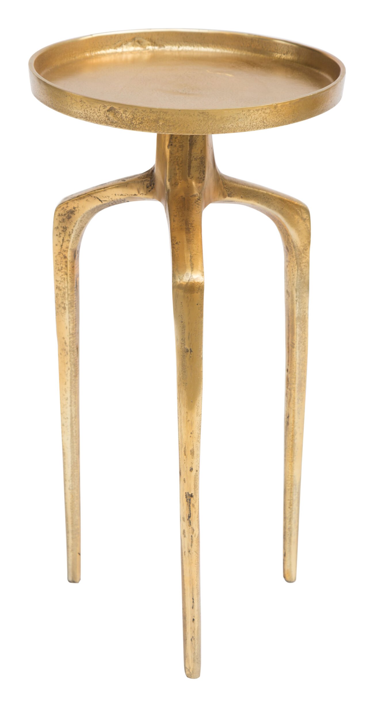 Como Accent Table Set (2-Piece) Antique Gold - Image 9
