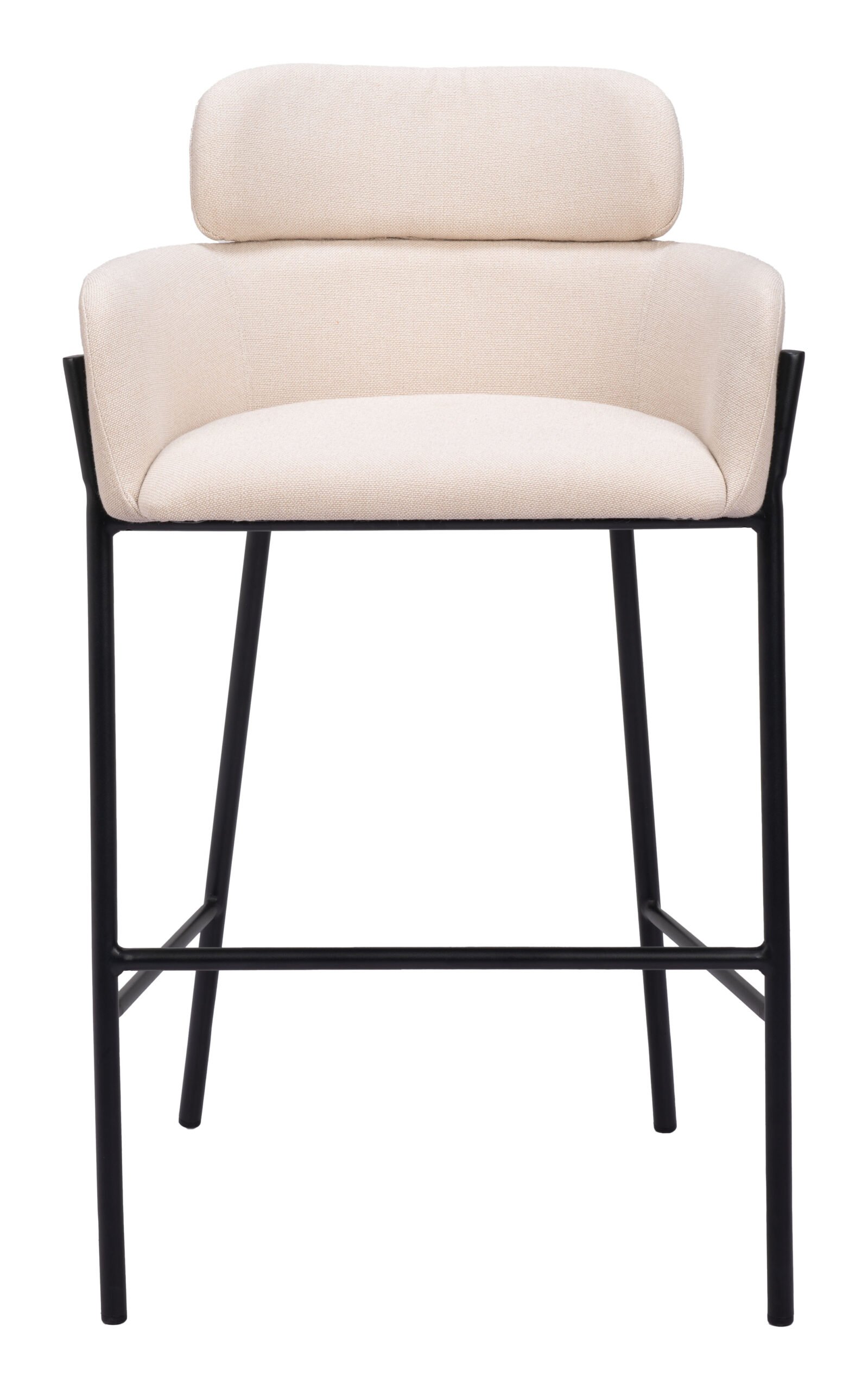 Bremor Barstool Beige - Image 4