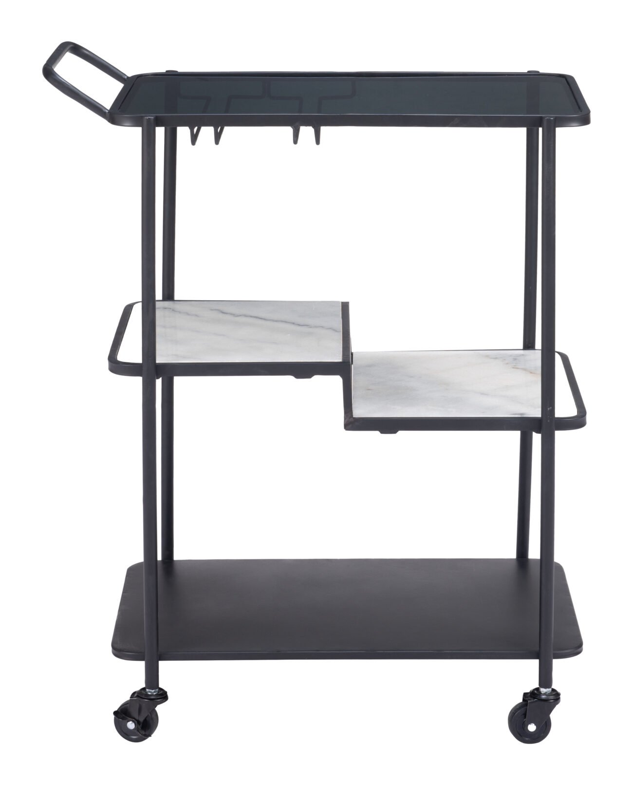 Constanza Bar Cart Black - Image 4