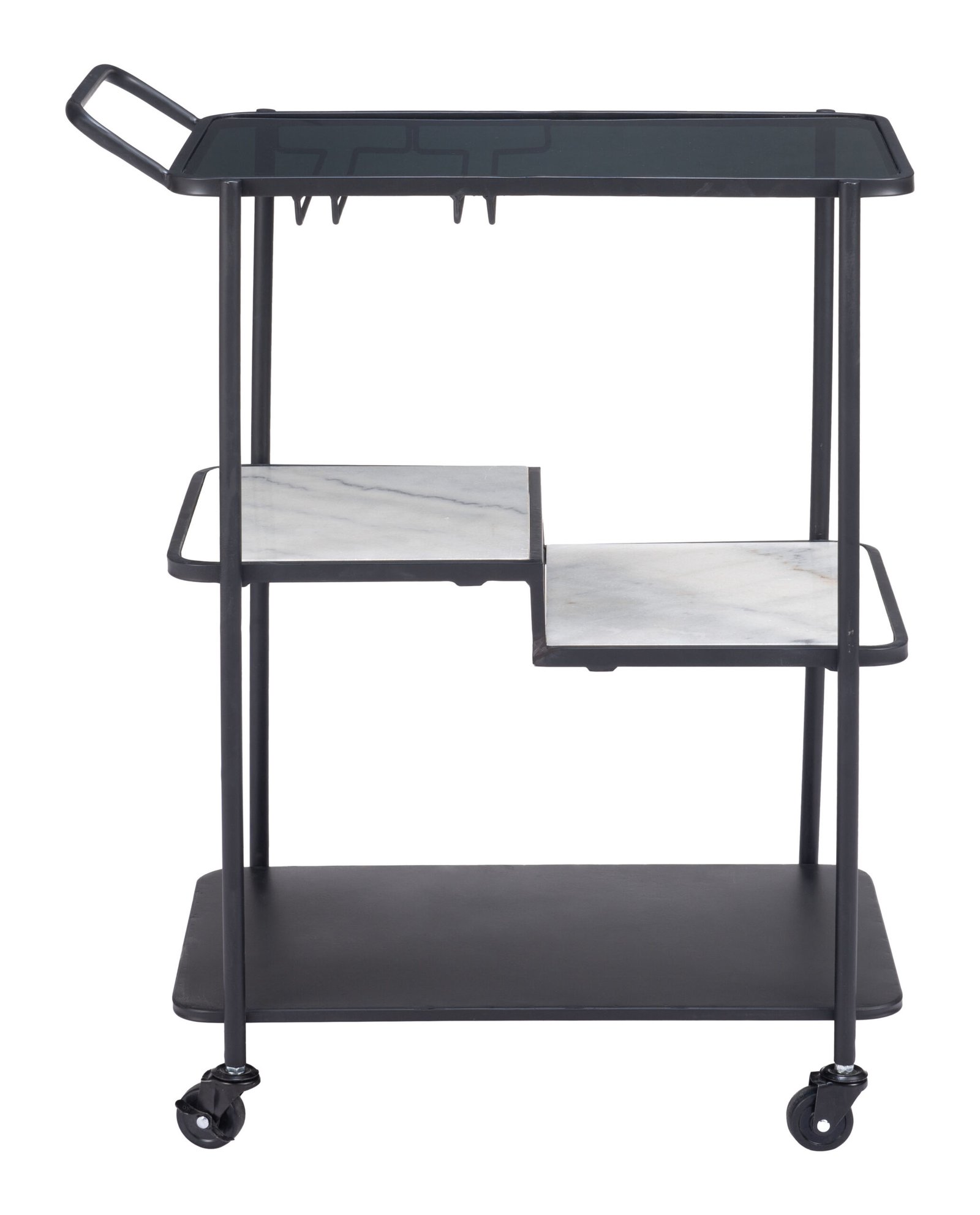 Constanza Bar Cart Black - Image 4