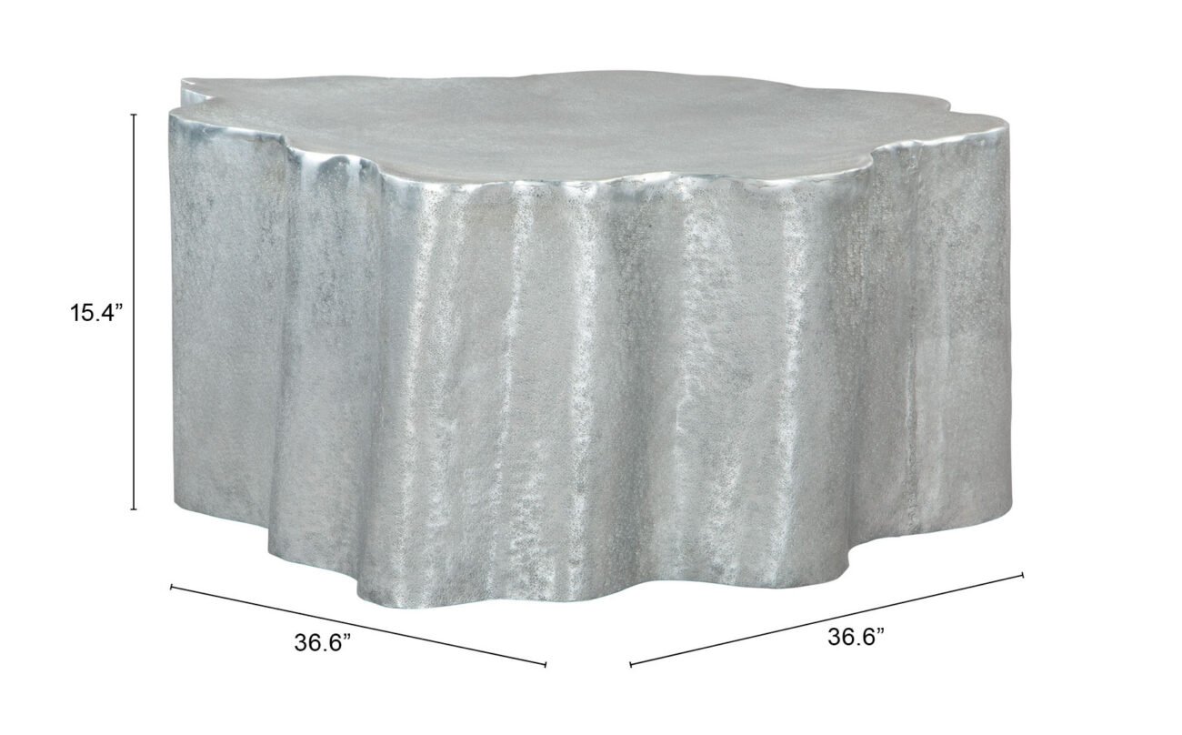 Kortha Coffee Table Antique Silver - Image 9