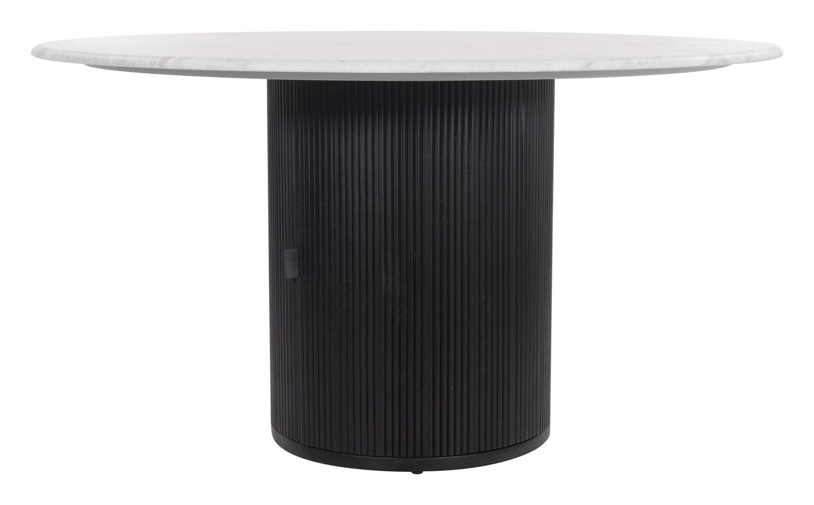 Izola Dining Table White & Black - Image 5