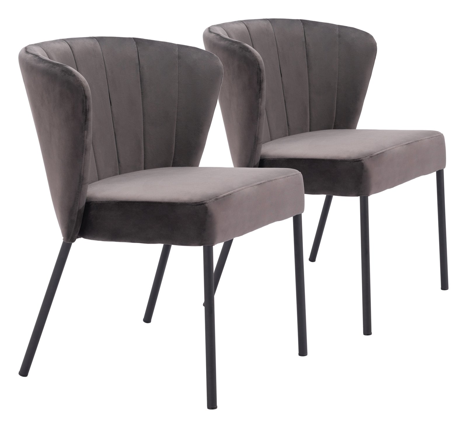 Aimee Dining Chair (Set of 2) Gray - Image 13