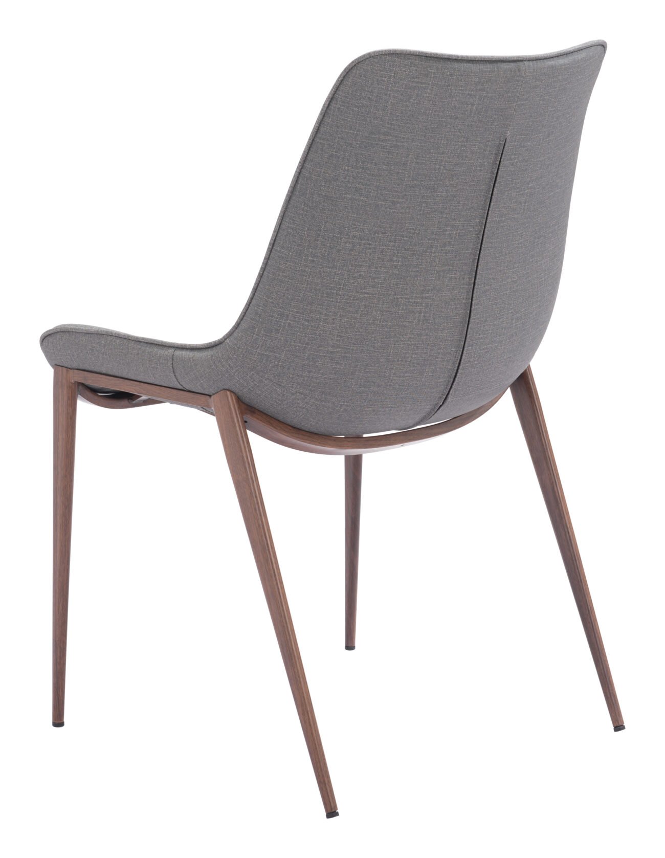Magnus Dining Chair (Set of 2) Slate Gray & Walnut - Image 8