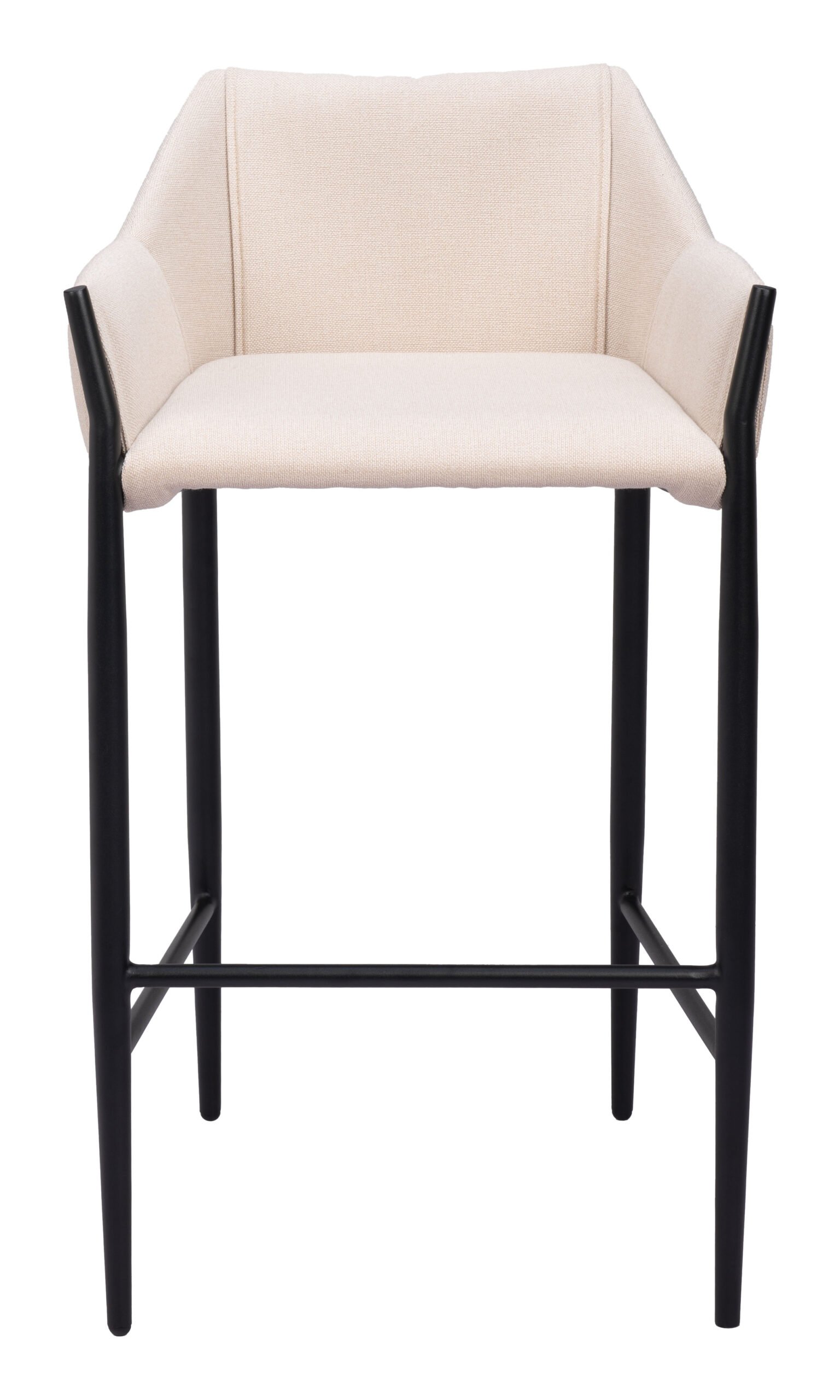 Andover Barstool Beige - Image 5