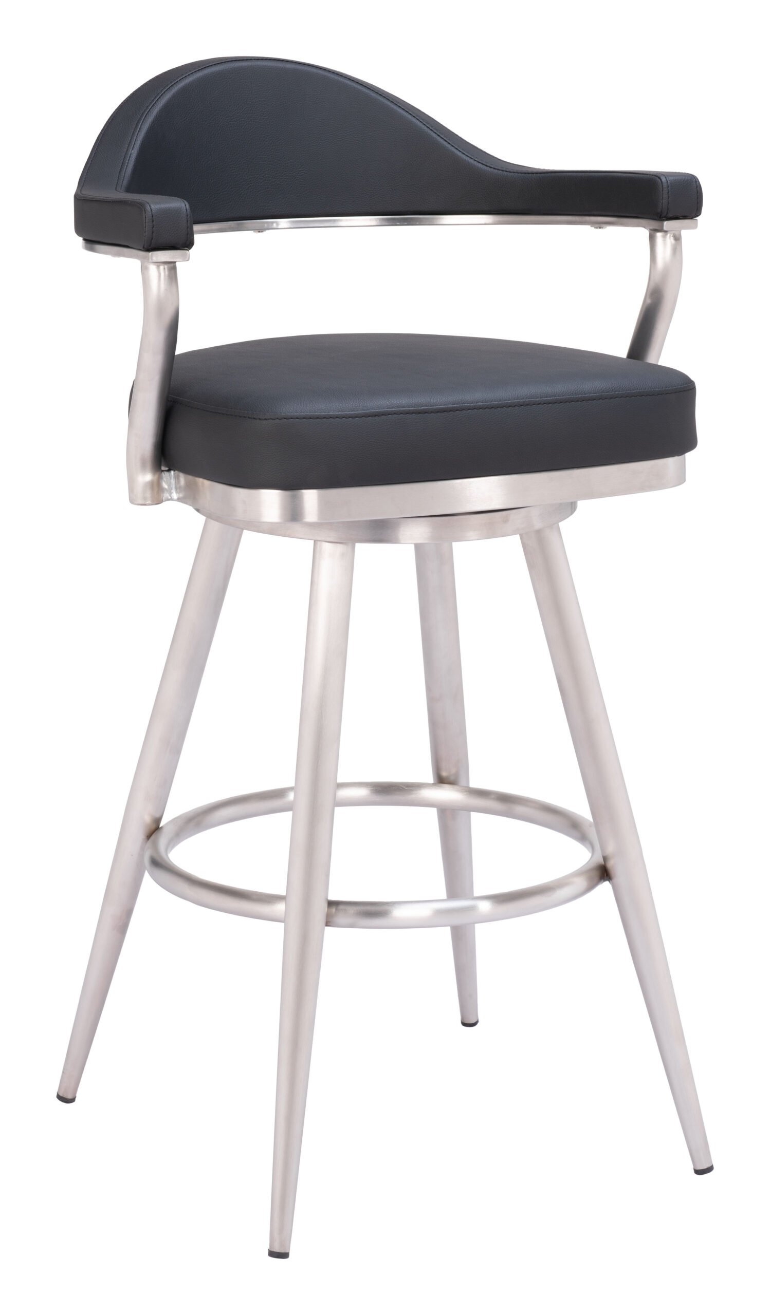 Vagur Swivel Barstool Black - Image 7