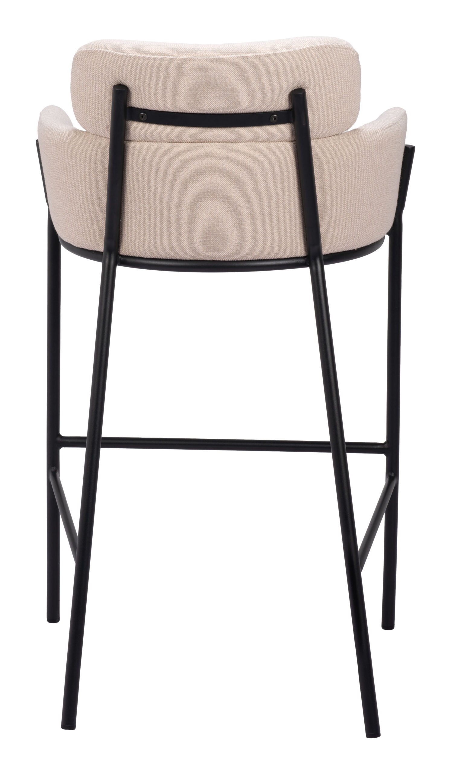 Bremor Barstool Beige - Image 5