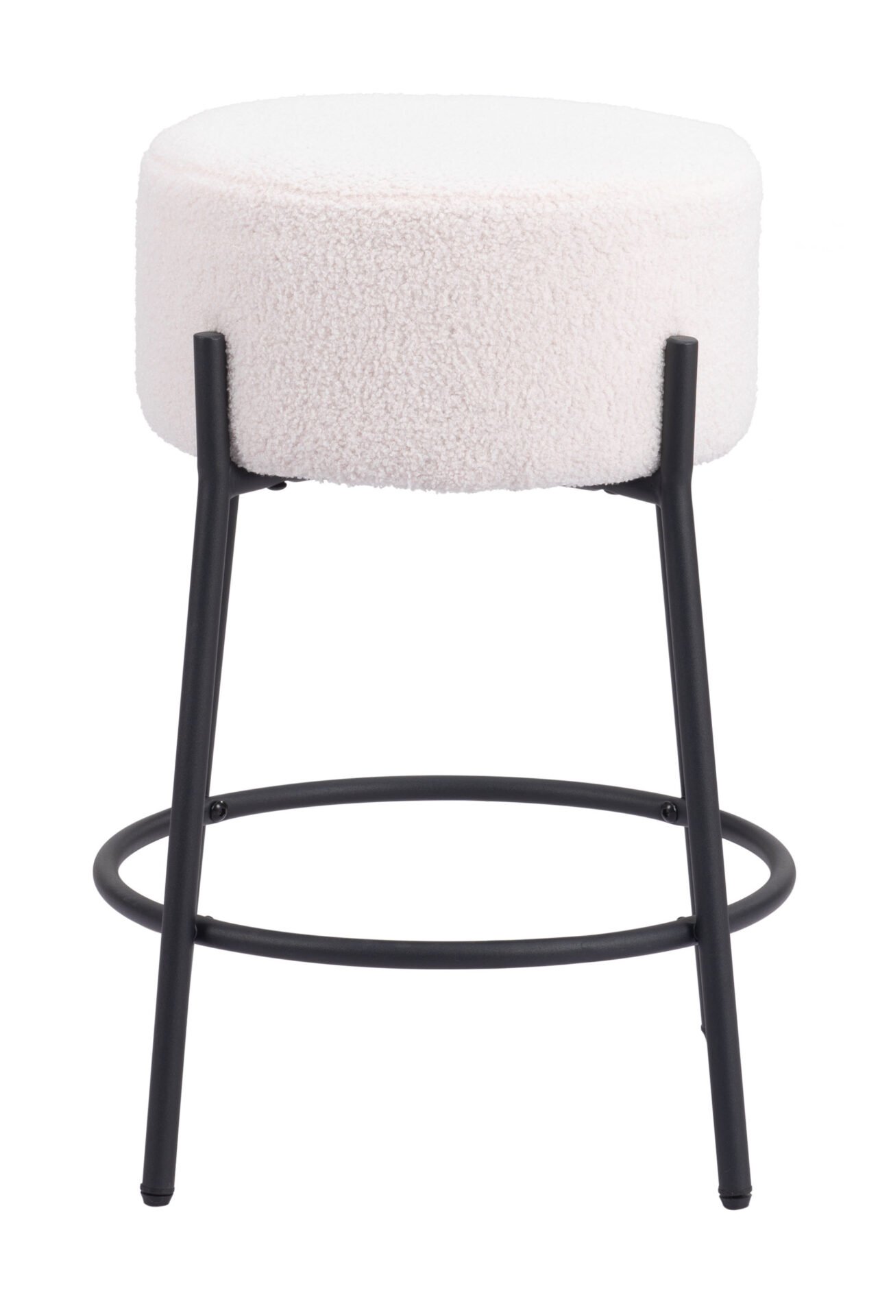 Blanche Counter Stool (Set of 2) Ivory - Image 4