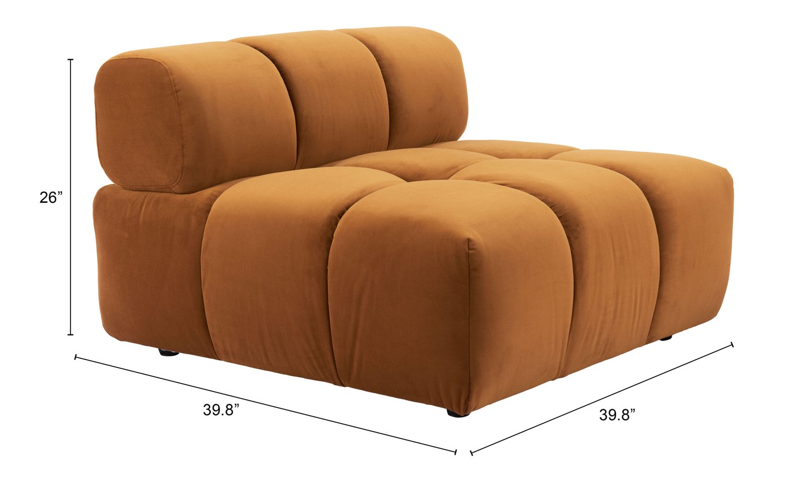 Rist Middle Chair Brown - Image 8
