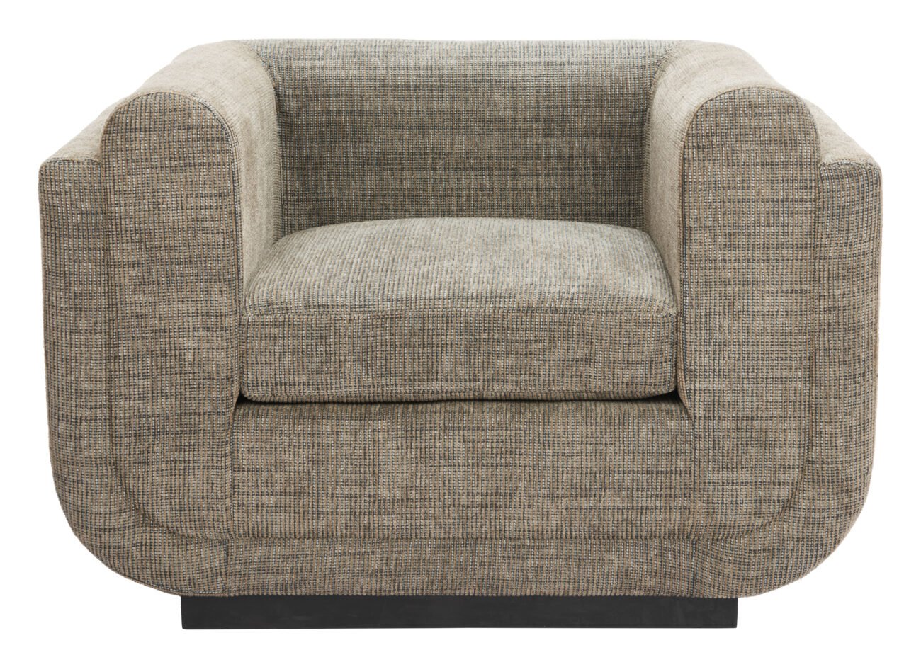 Sereneu Accent Chair Green Tweed - Image 3