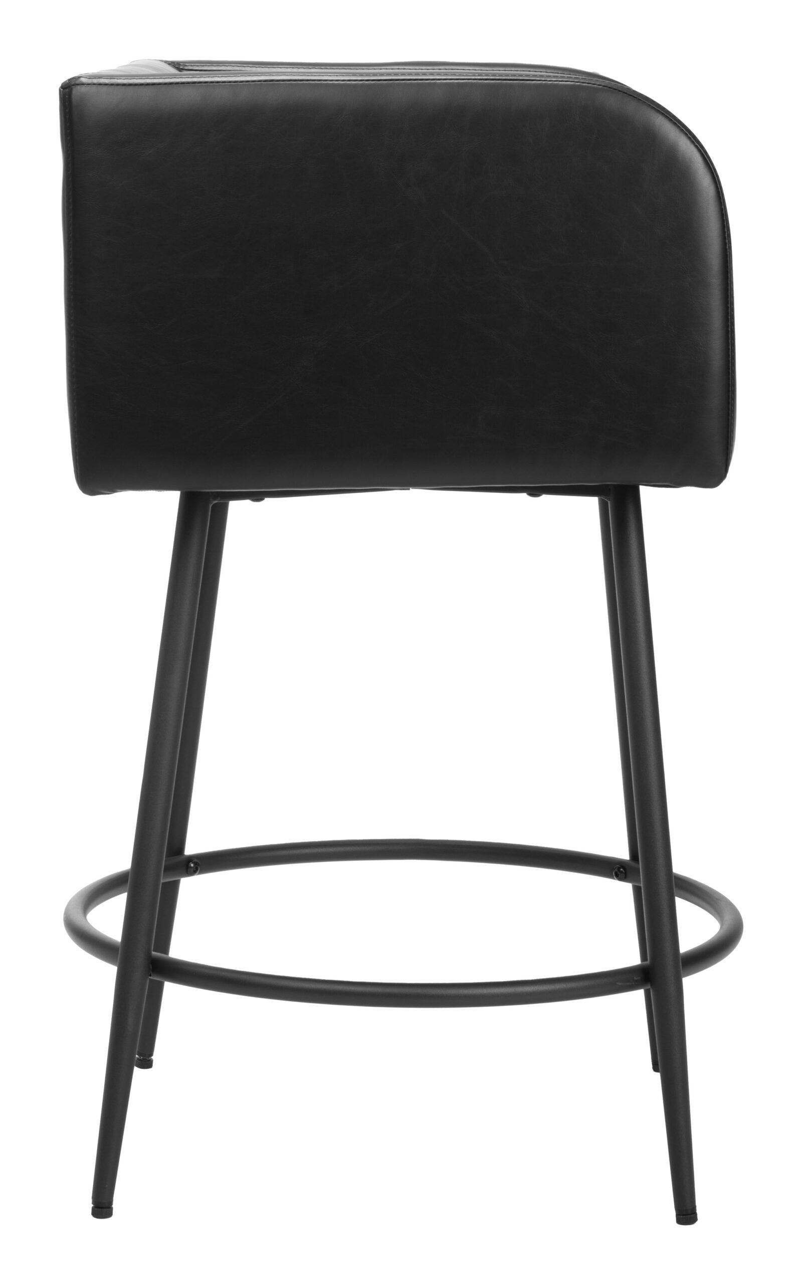 Horbat Counter Stool (Set of 2) Black - Image 2