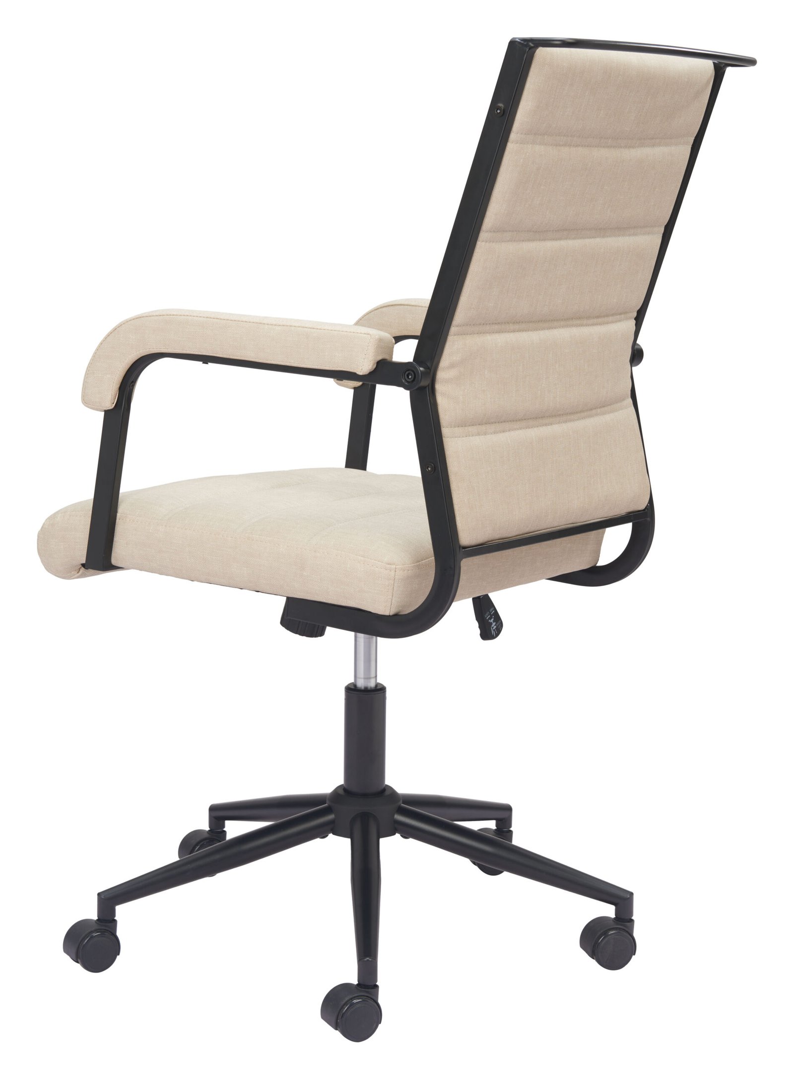 Auction Office Chair Beige - Image 5