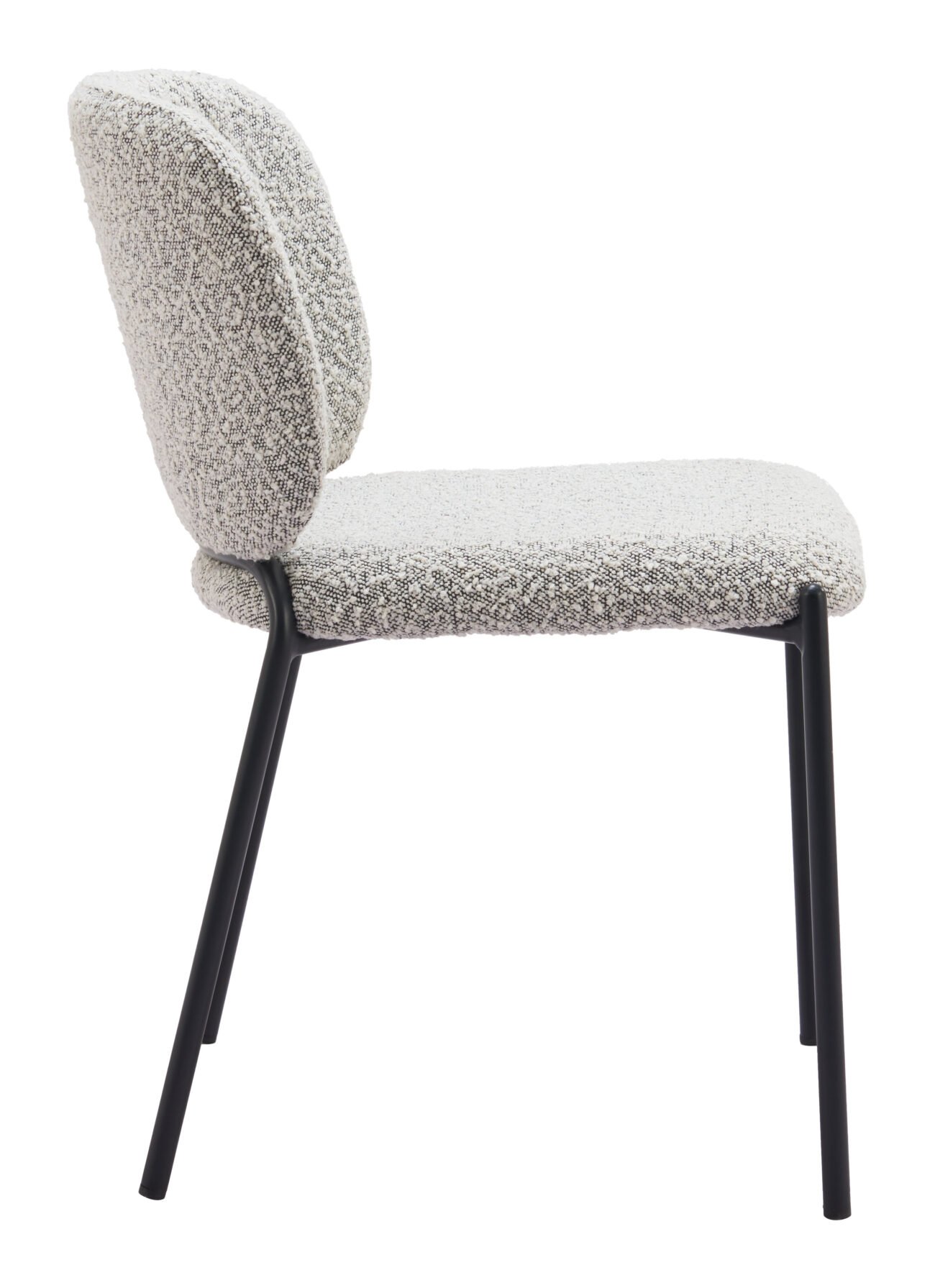 Plat Dining Chair (Set of 2) Gray - Image 2