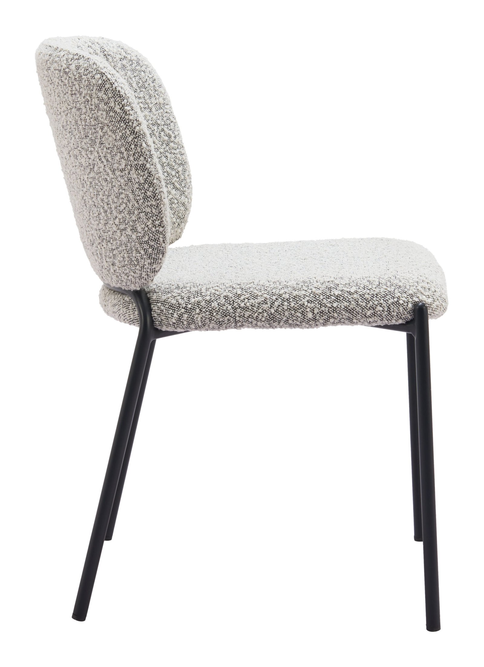 Plat Dining Chair (Set of 2) Gray - Image 2