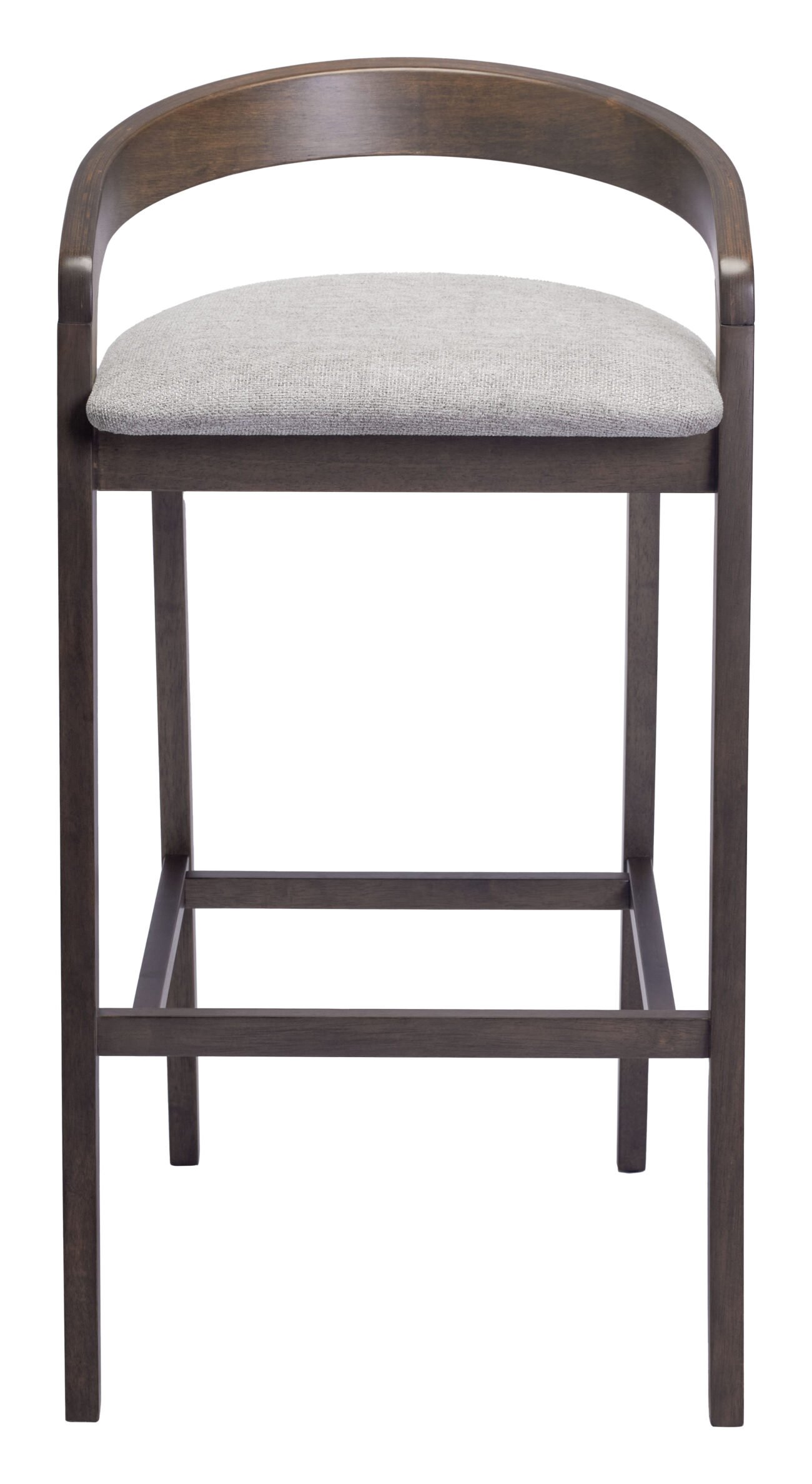 Troy Barstool (Set of 2) Dove Gray & Espresso - Image 3