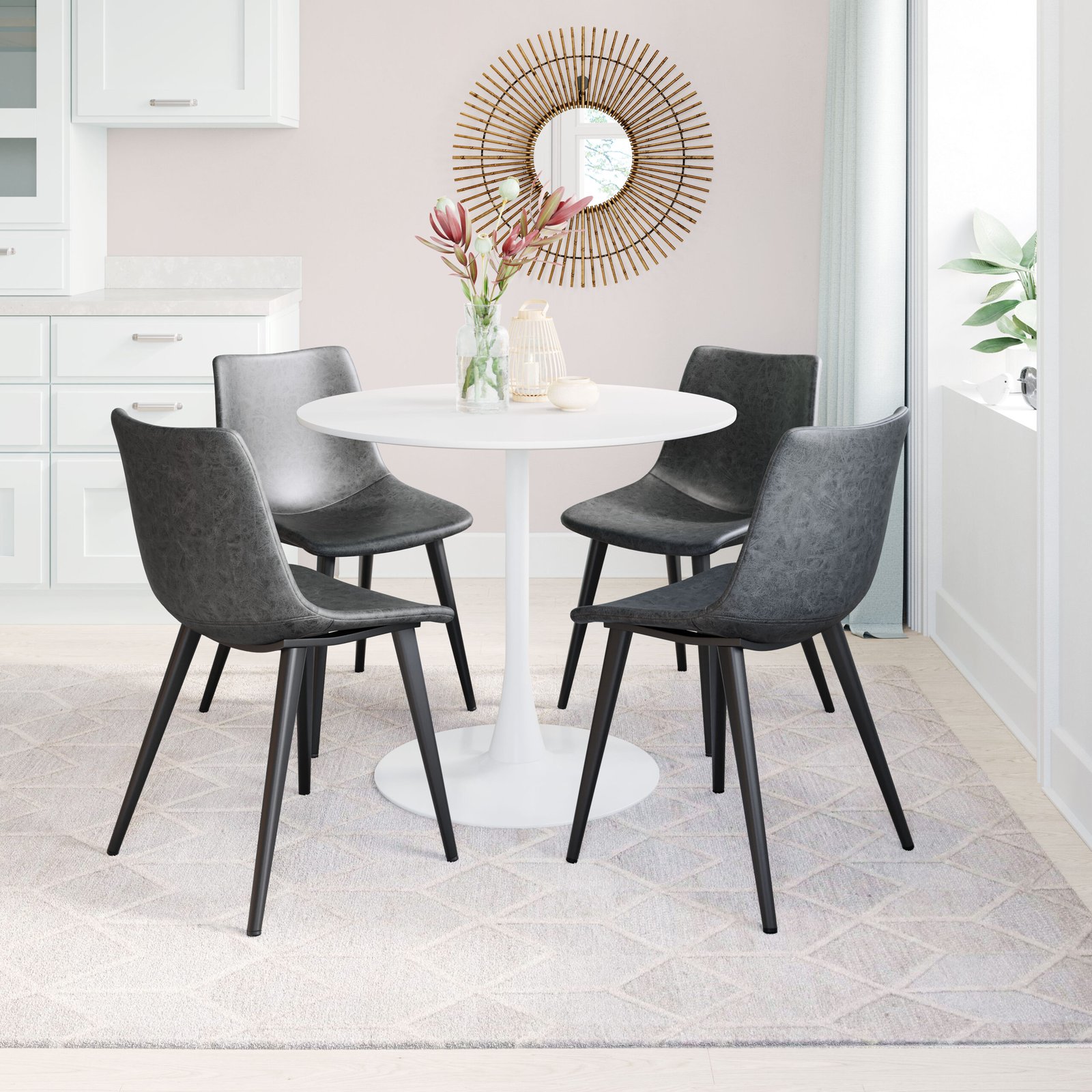 Daniel Dining Chair (Set of 2) Vintage Black - Image 2