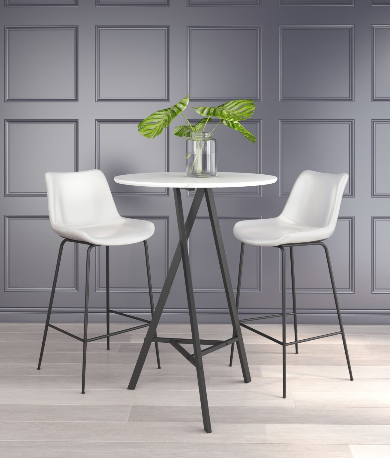 Byron Barstool White - Image 2
