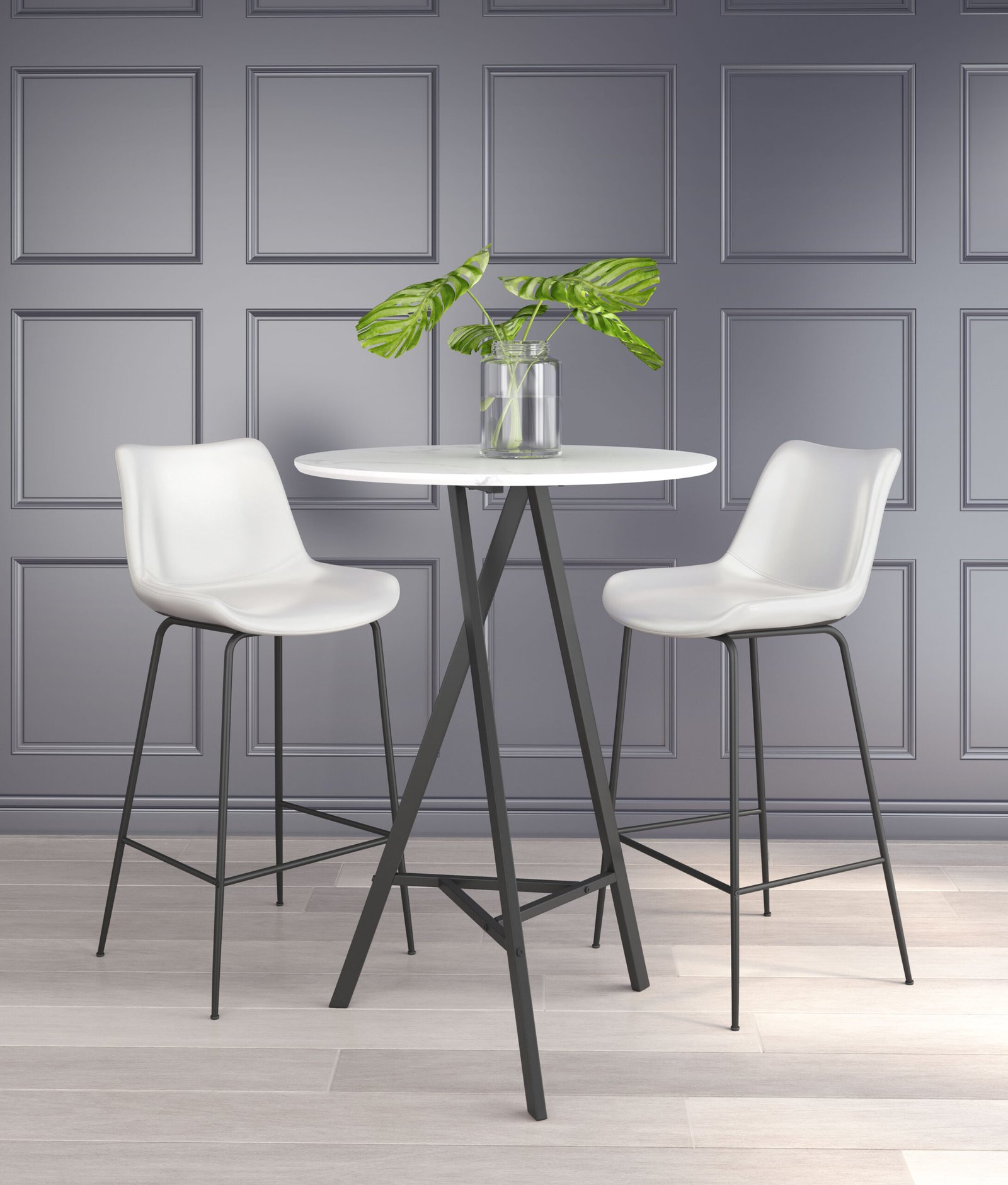 Byron Barstool White - Image 2