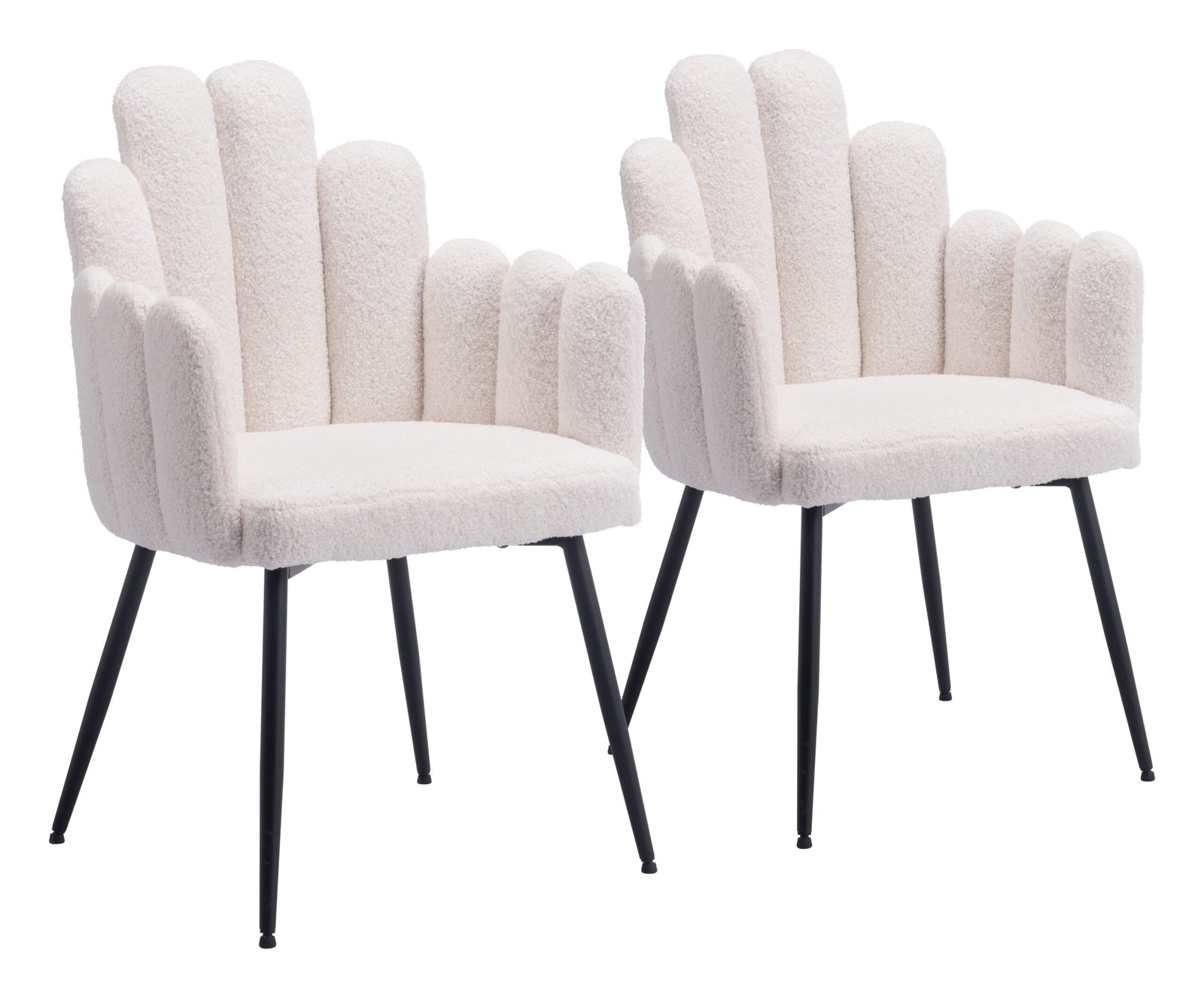 Noosa Dining Chair (Set of 2) Ivory - Image 12