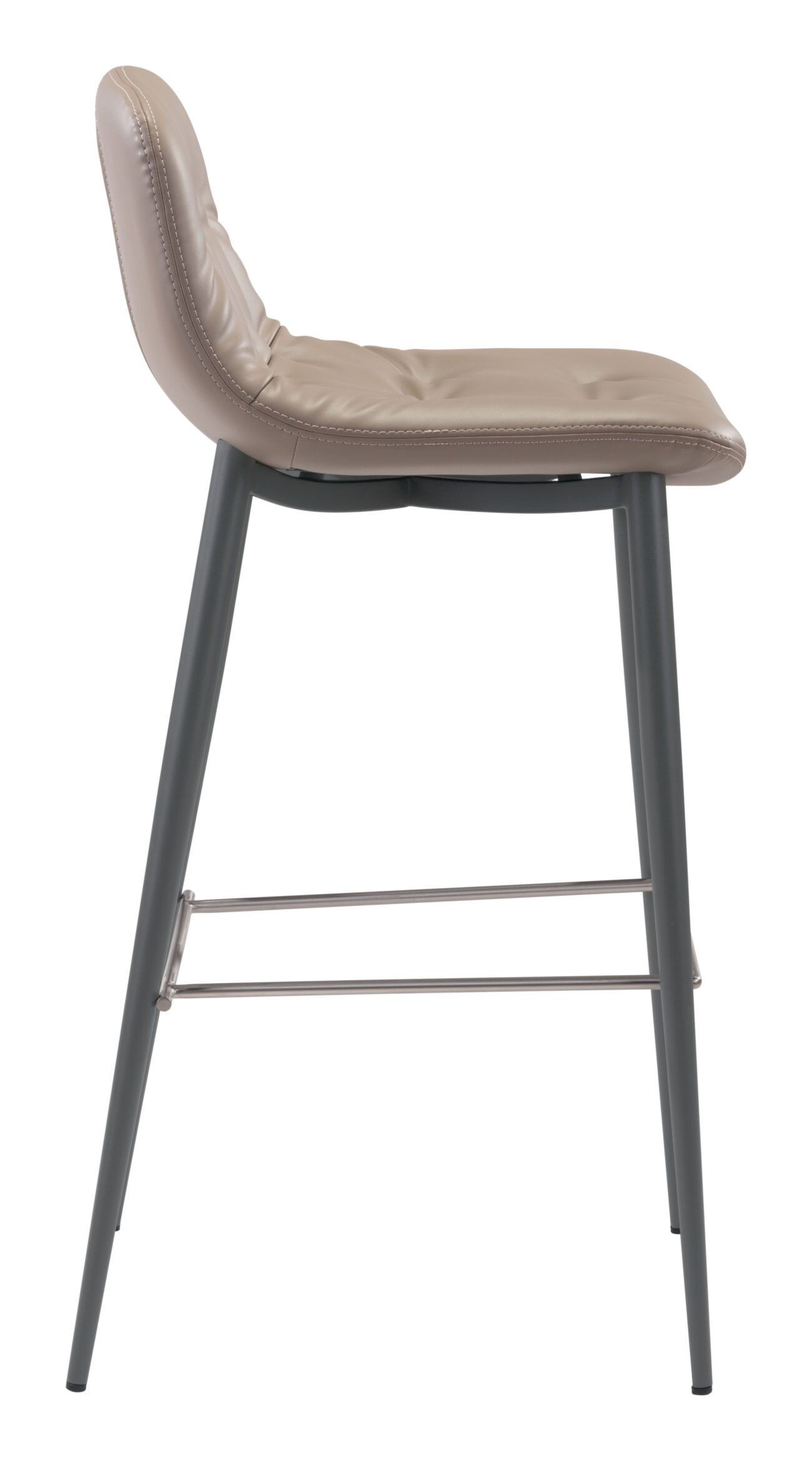 Tangiers Barstool (Set of 2) Taupe - Image 3