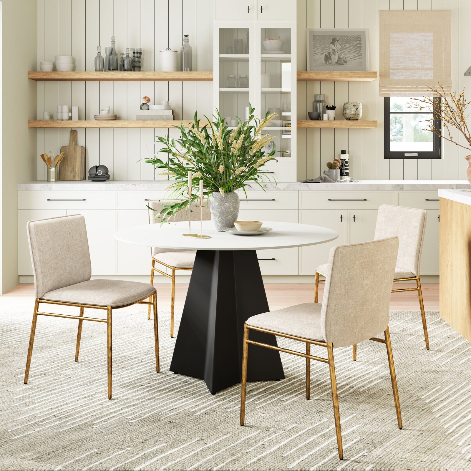 Izar Dining Table White - Image 2