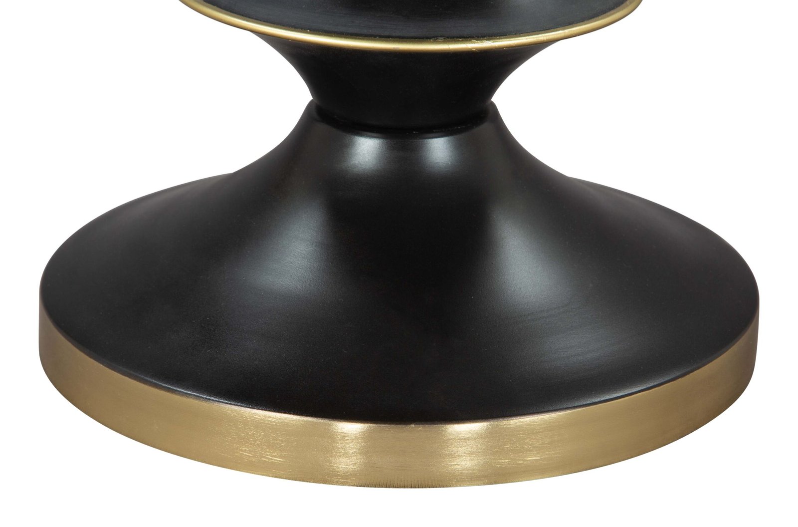 Donahue Side Table Gold & Black - Image 5