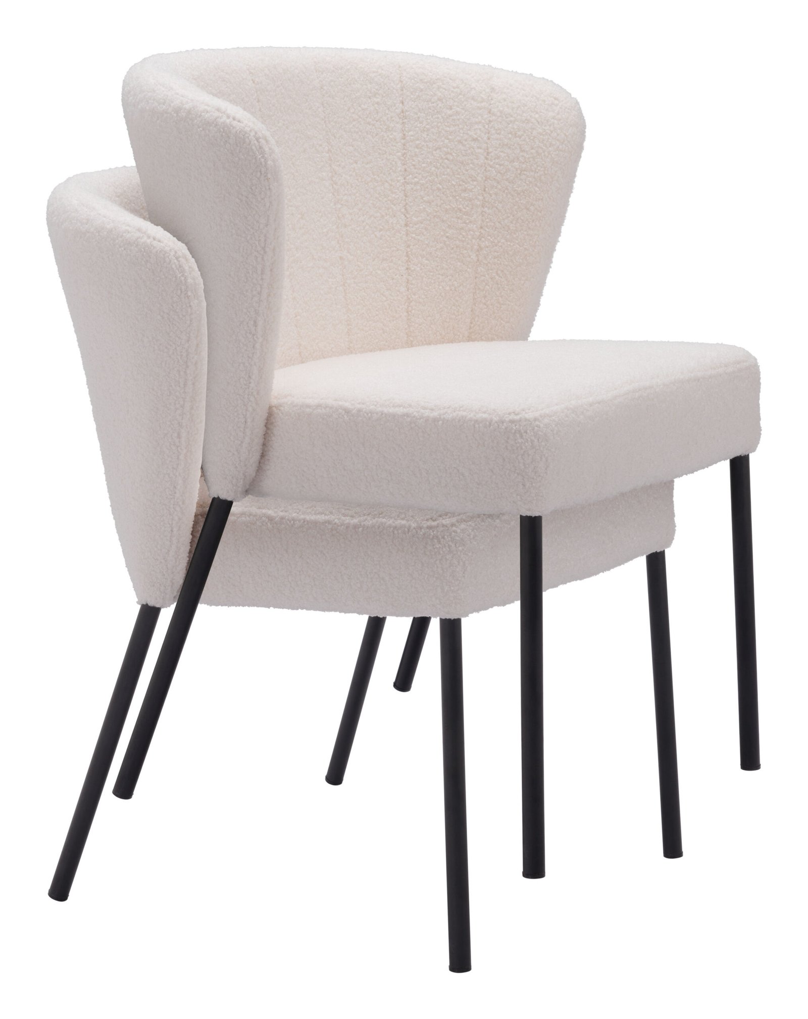 Aimee Dining Chair (Set of 2) Cream - Image 9