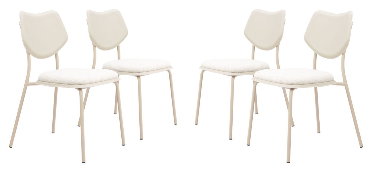 Zeal Dining Chair (Set of 4) Light Gray - Image 13