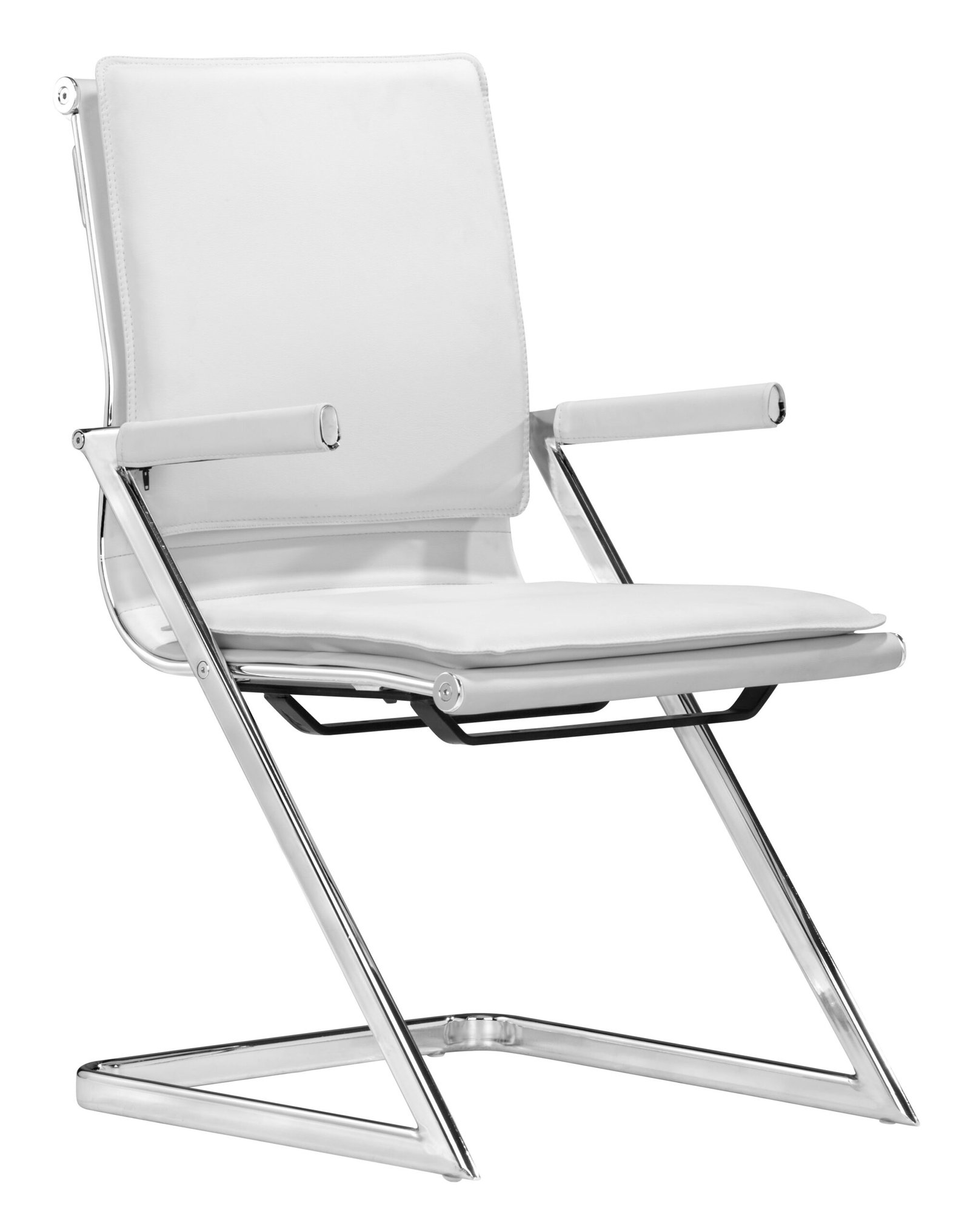 Lider Plus Conference Chair (Set of 2) White - Image 3