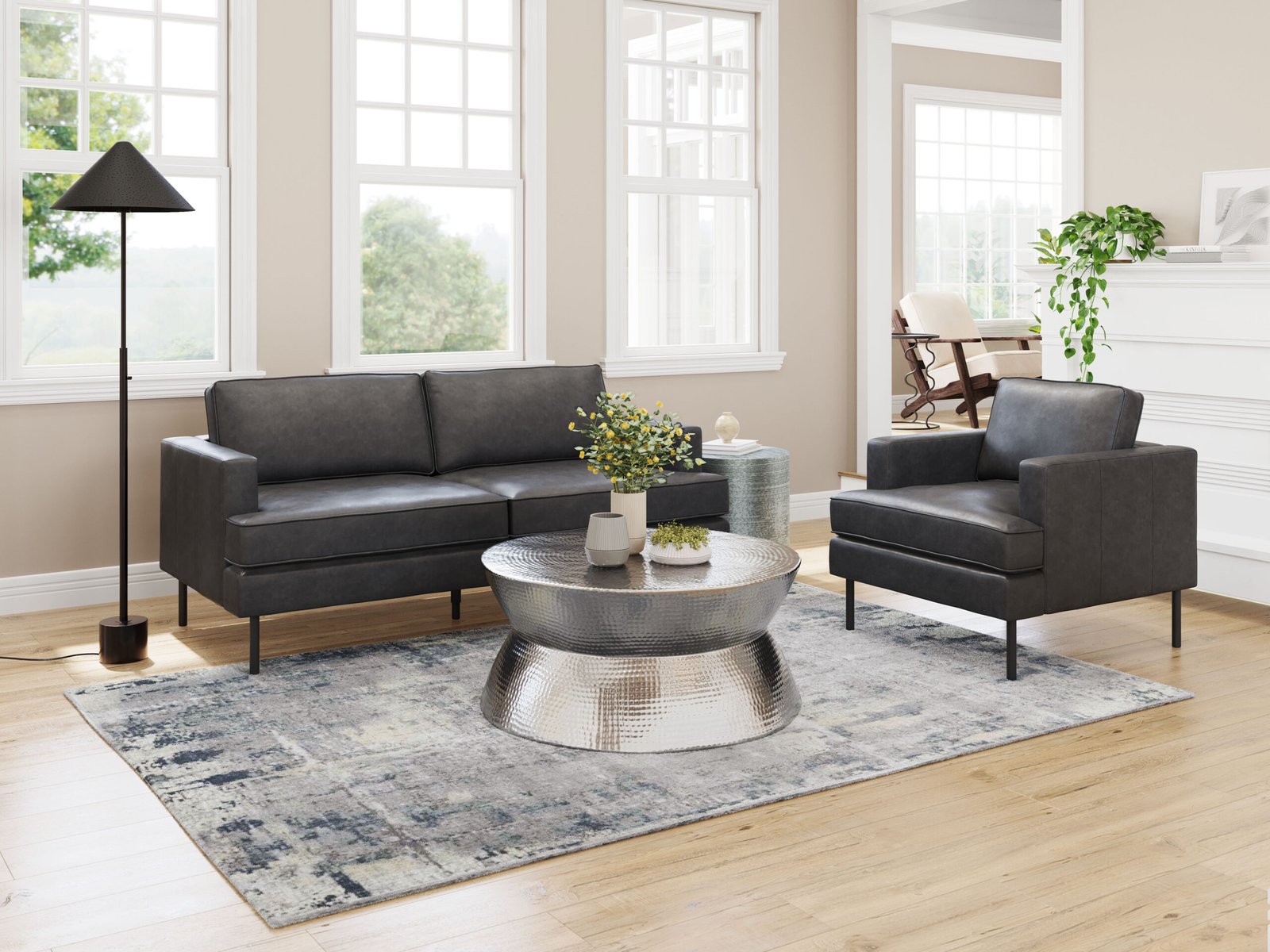 Madryn Coffee Table Silver - Image 2
