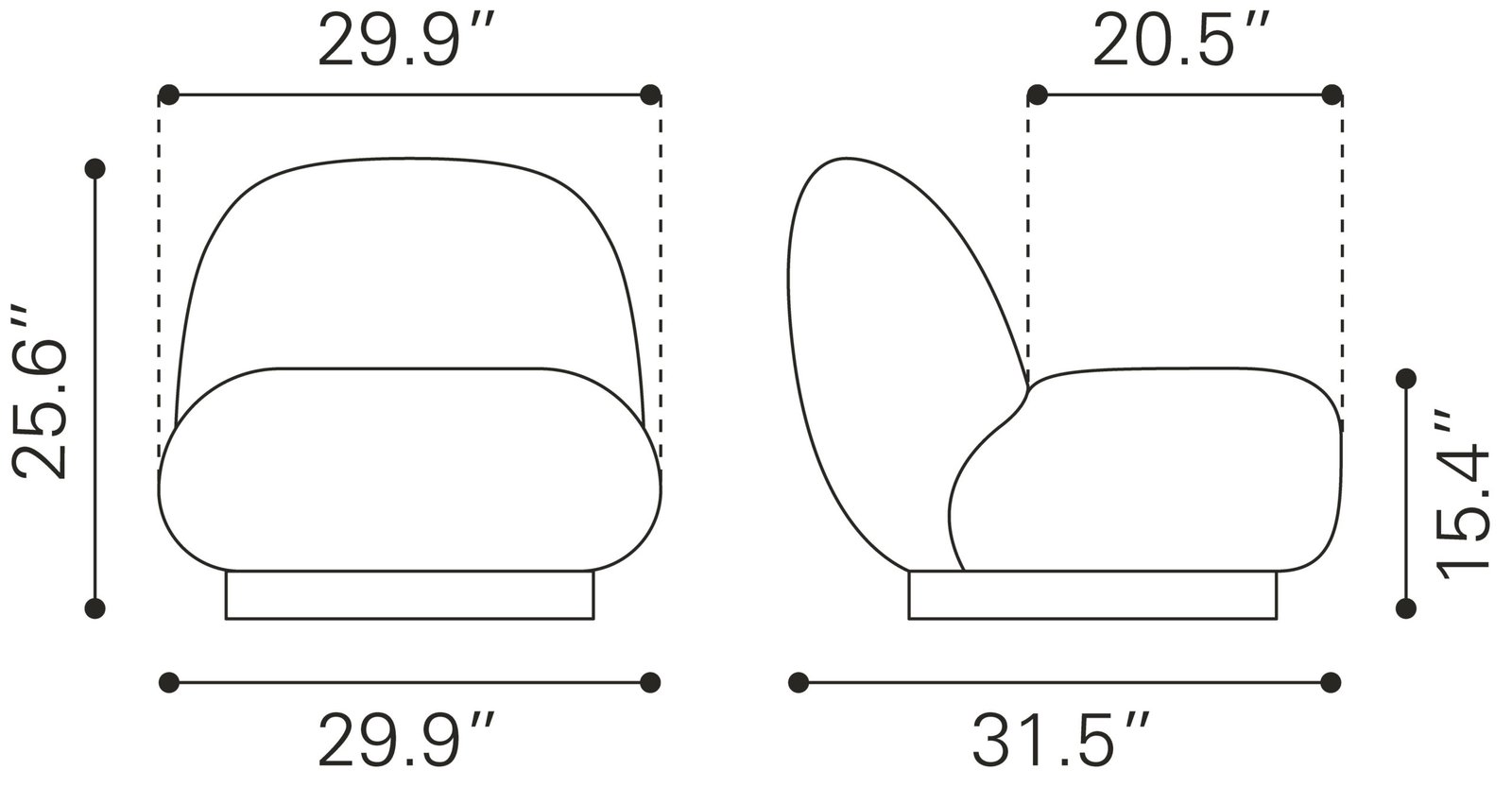 Myanmar Accent Chair Cream - Image 10