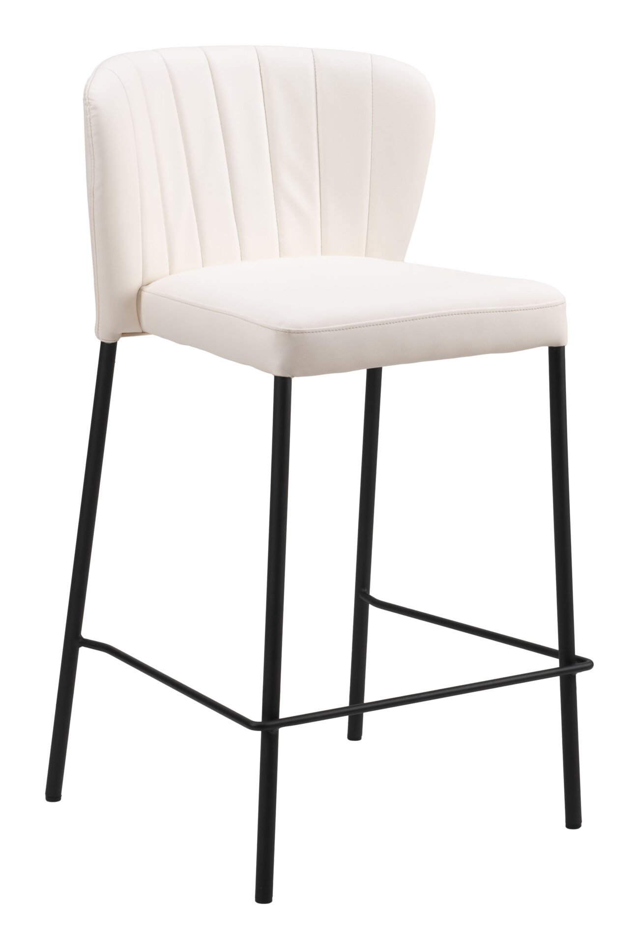 Linz Counter Stool (Set of 2) Cream - Image 6