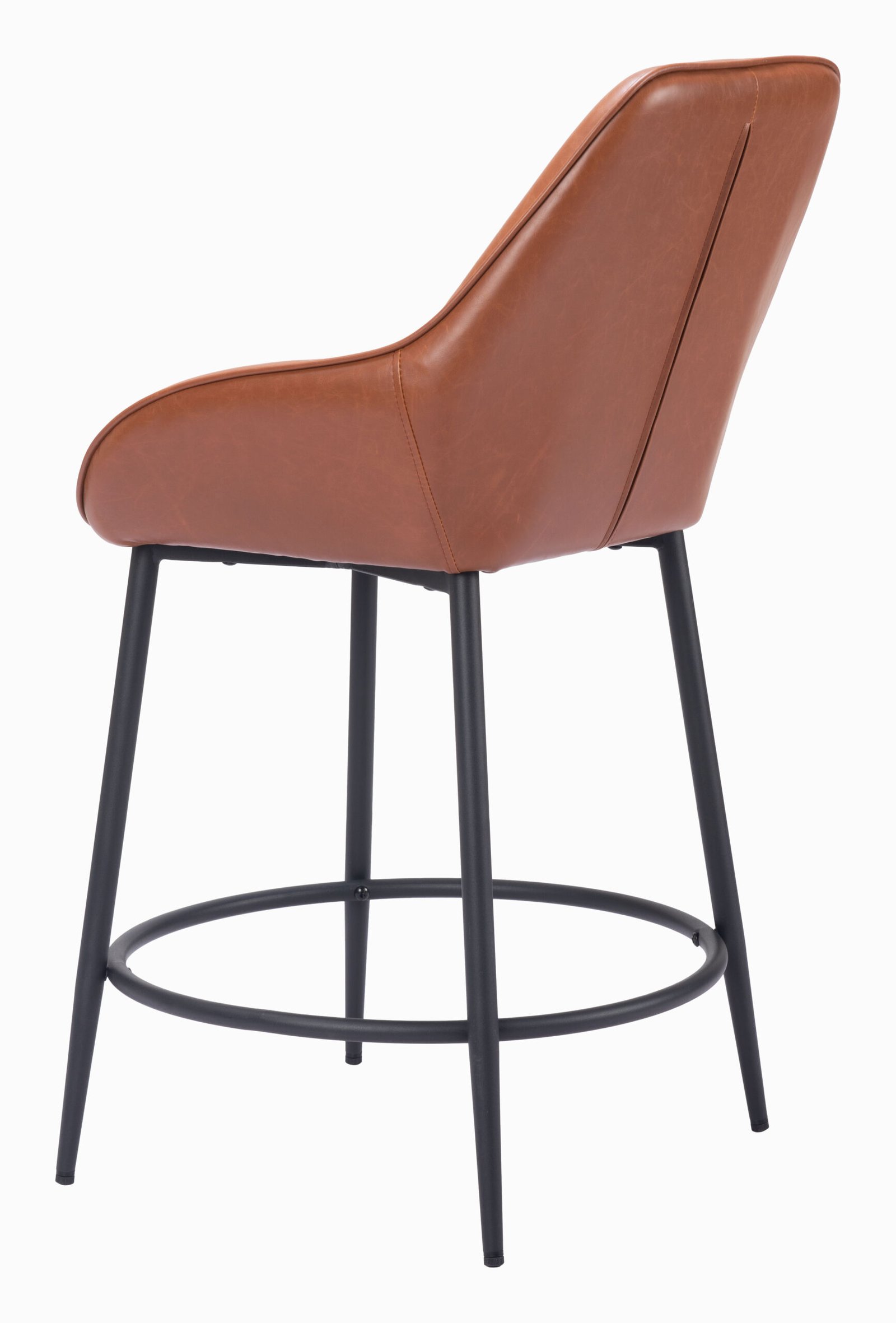 Vila Counter Stool (Set of 2) Brown - Image 5
