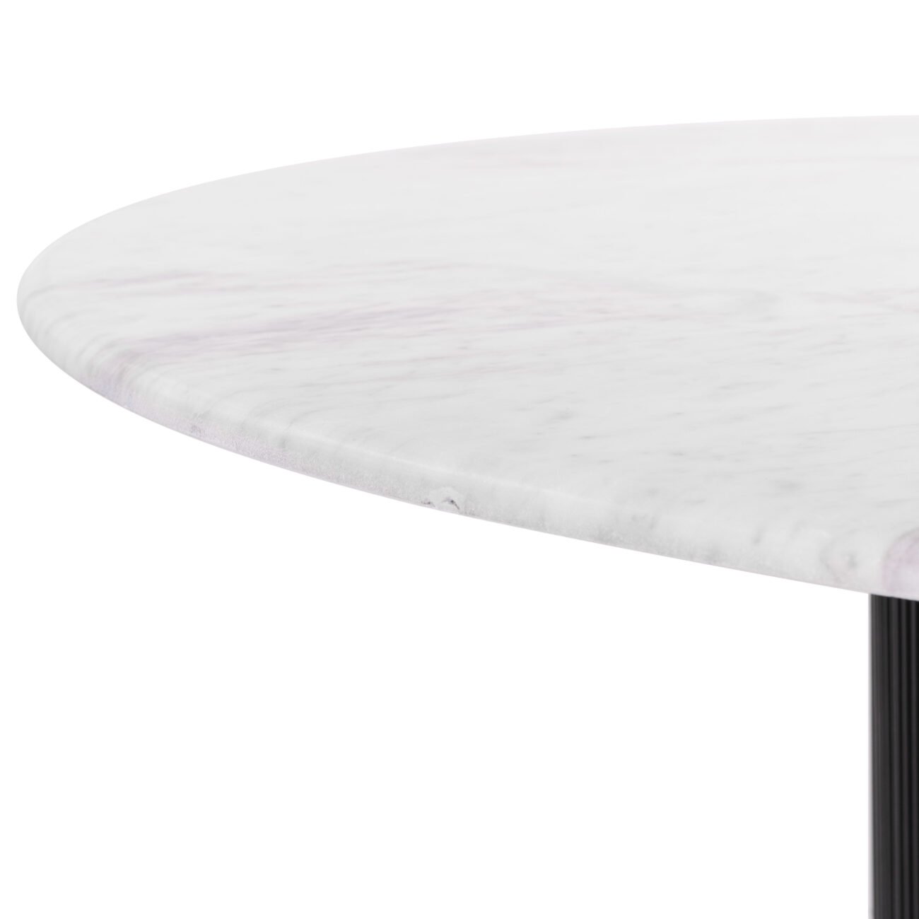 Izola Dining Table White & Black - Image 8