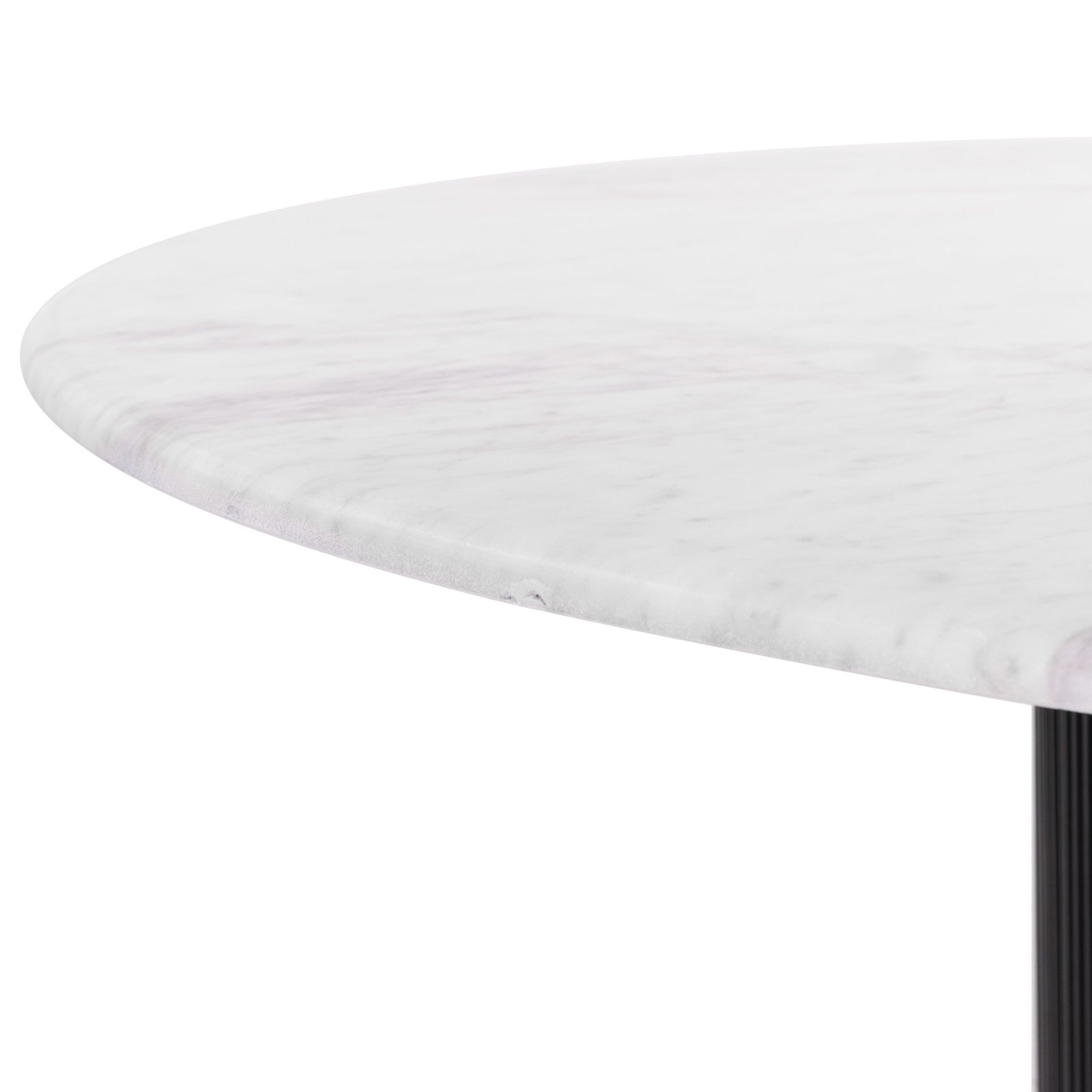 Izola Dining Table White & Black - Image 8