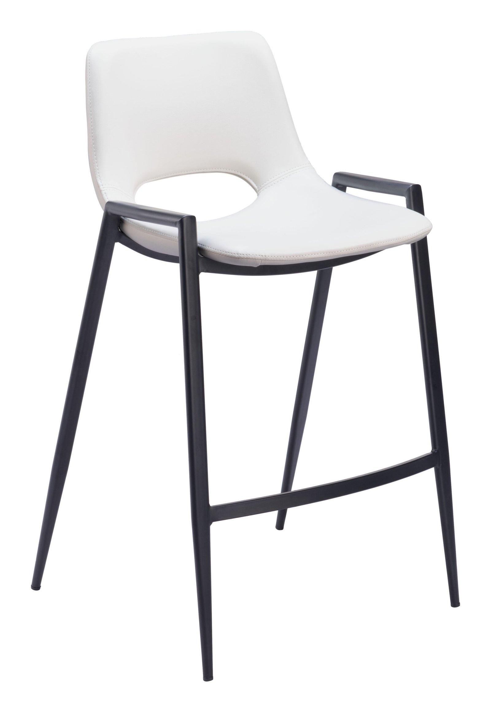 Desi Counter Stool (Set of 2) White - Image 3