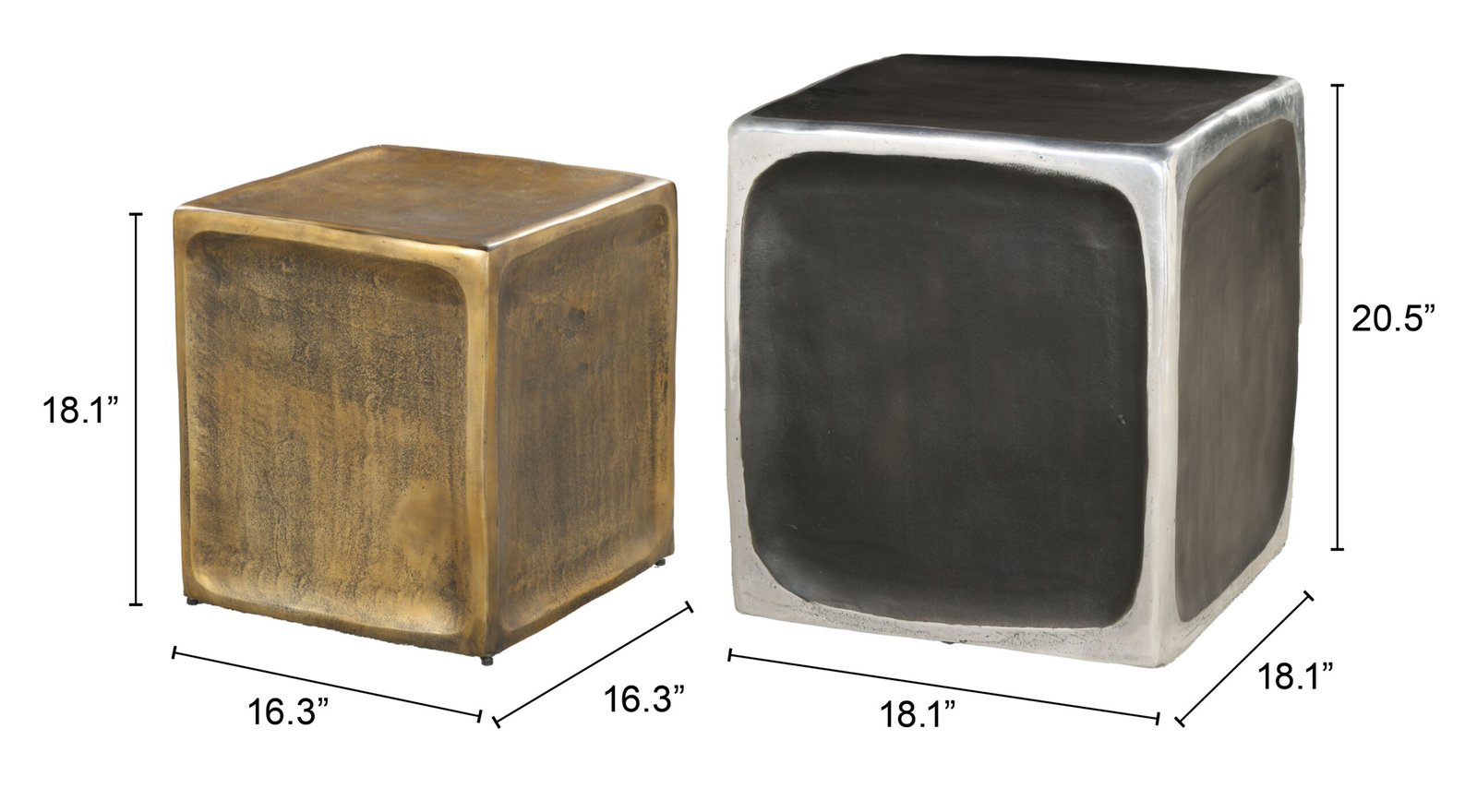 Brics Side Table Set (2-Piece) Multicolor - Image 12