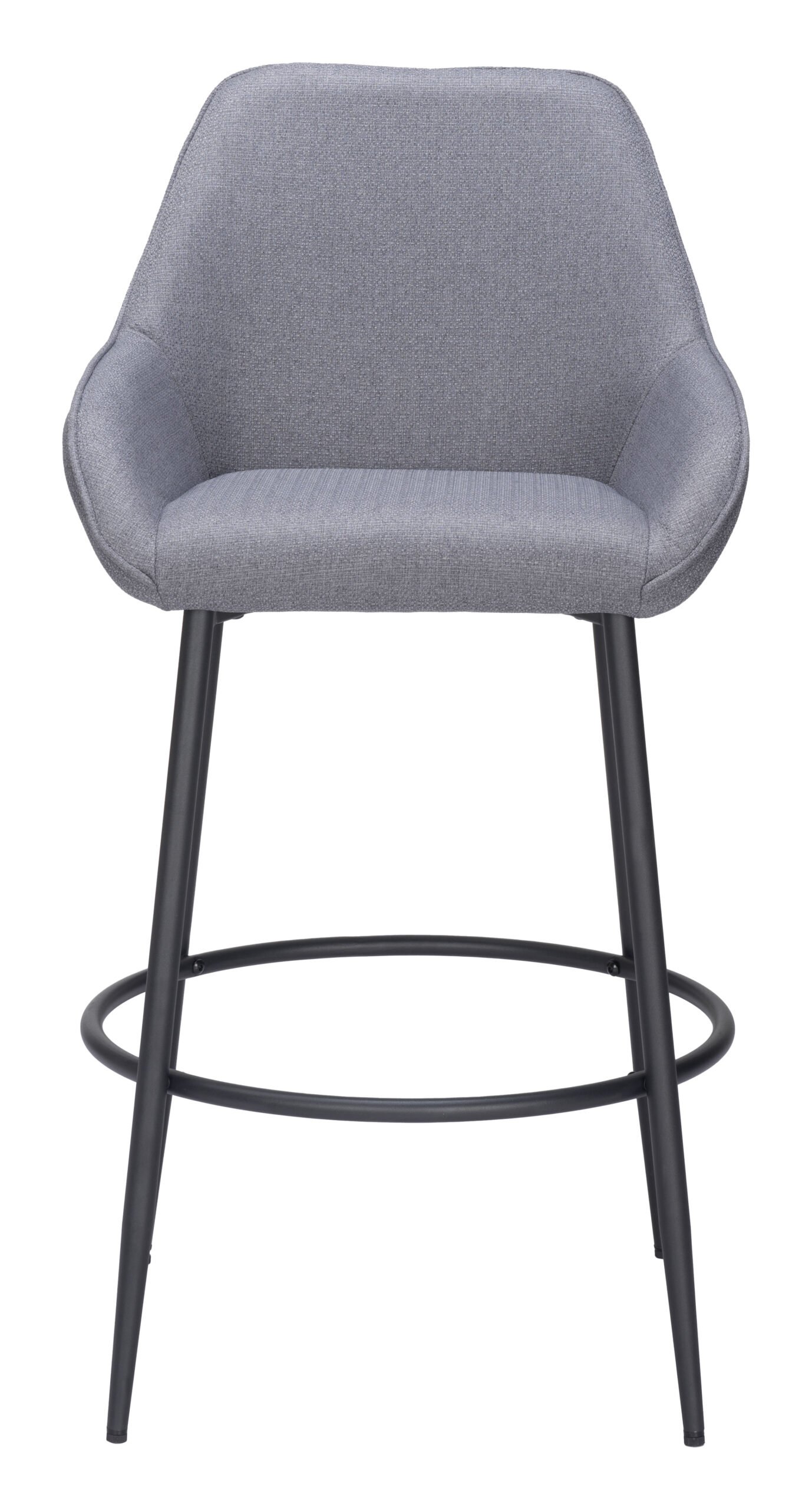 Vila Barstool (Set of 2) Gray - Image 3