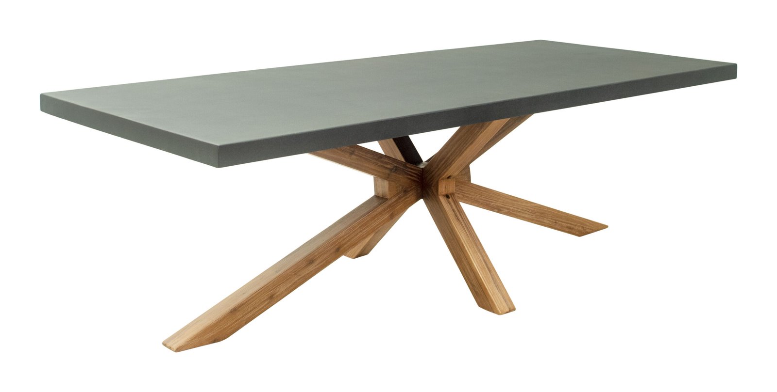 Suan Rectangular Dining Table Gray - Image 3