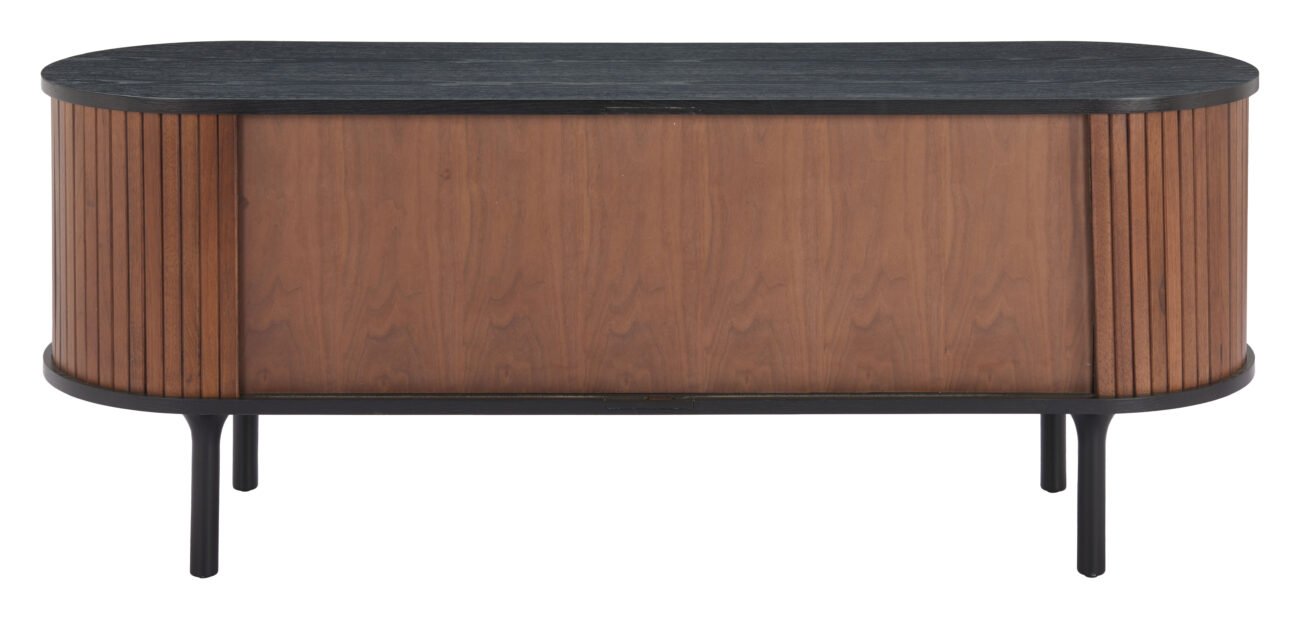 Koriana Entertainment Stand Black & Walnut - Image 5