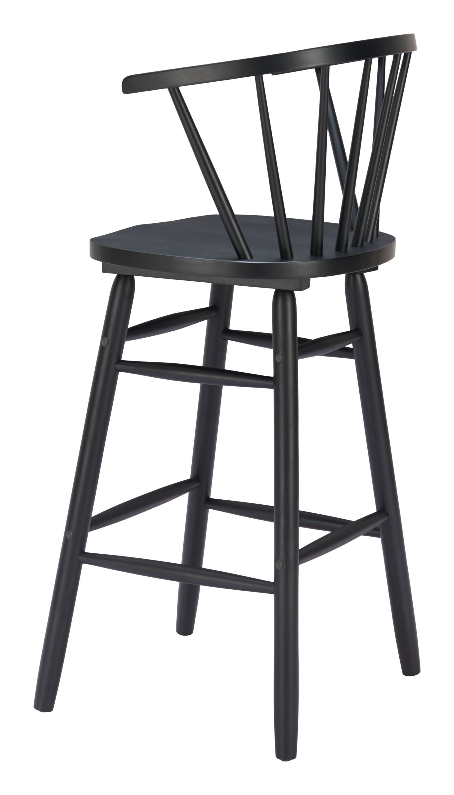 Stenger Barstool (Set of 2) Black - Image 5