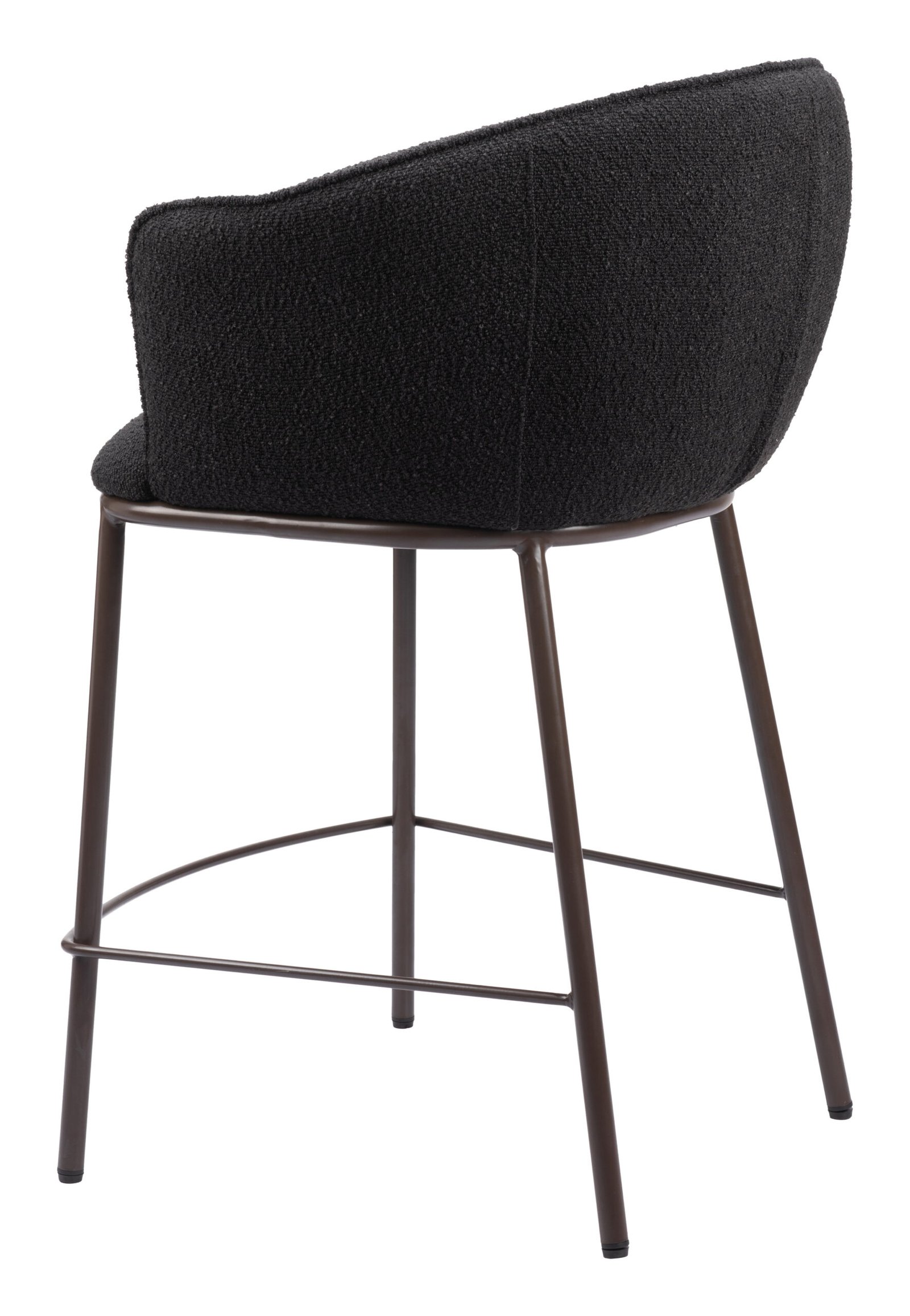 Essen Counter Stool Black & Bronze - Image 7