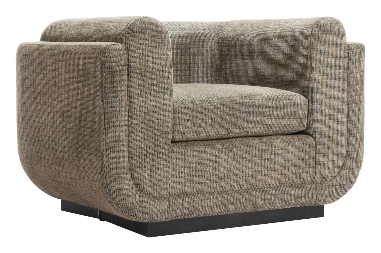 Sereneu Accent Chair Green Tweed - Image 6